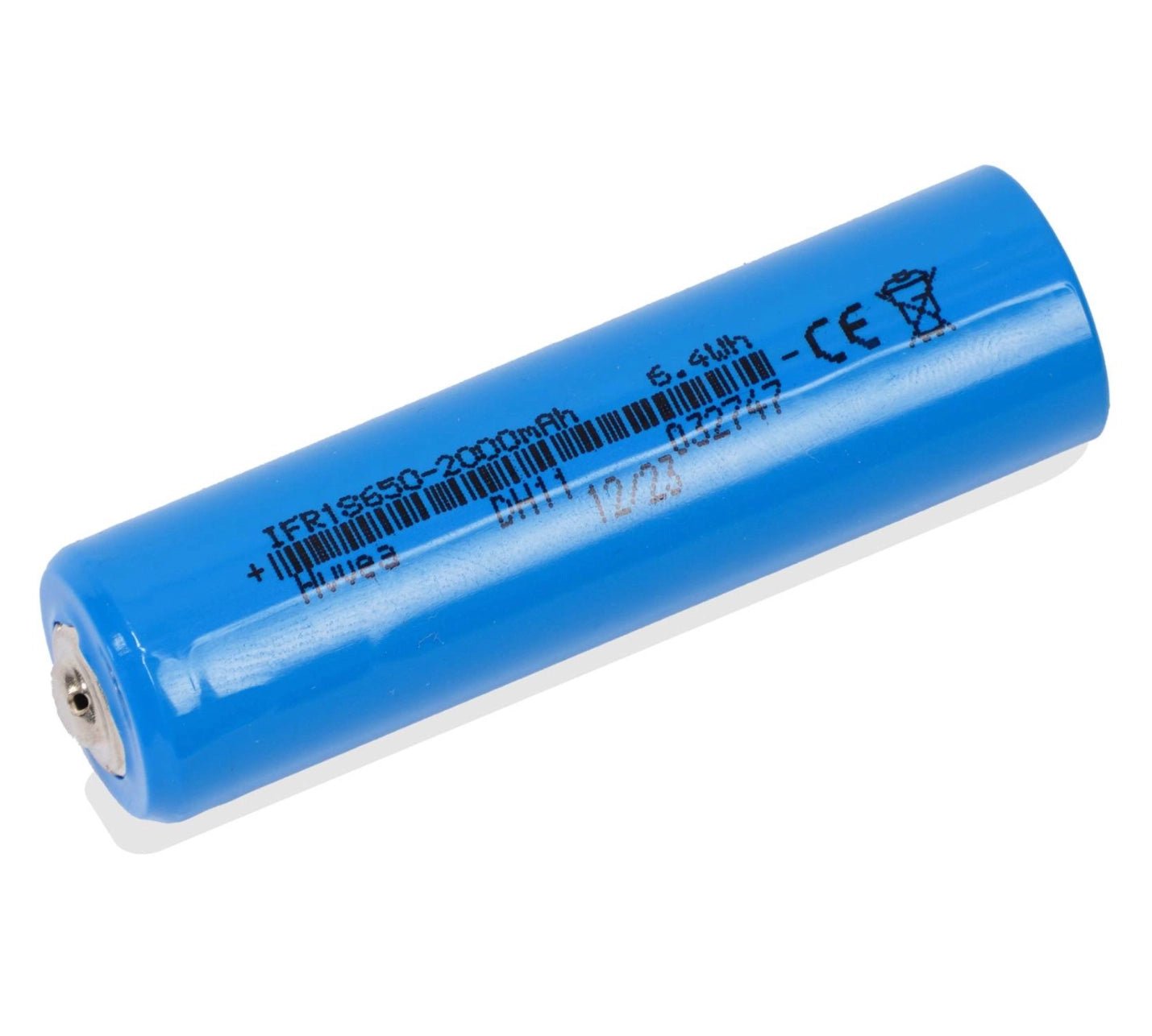 Batterie 18650 – 2000 mAh 3.2V LiFePO4 - Pour solaire HALO - Lumihome