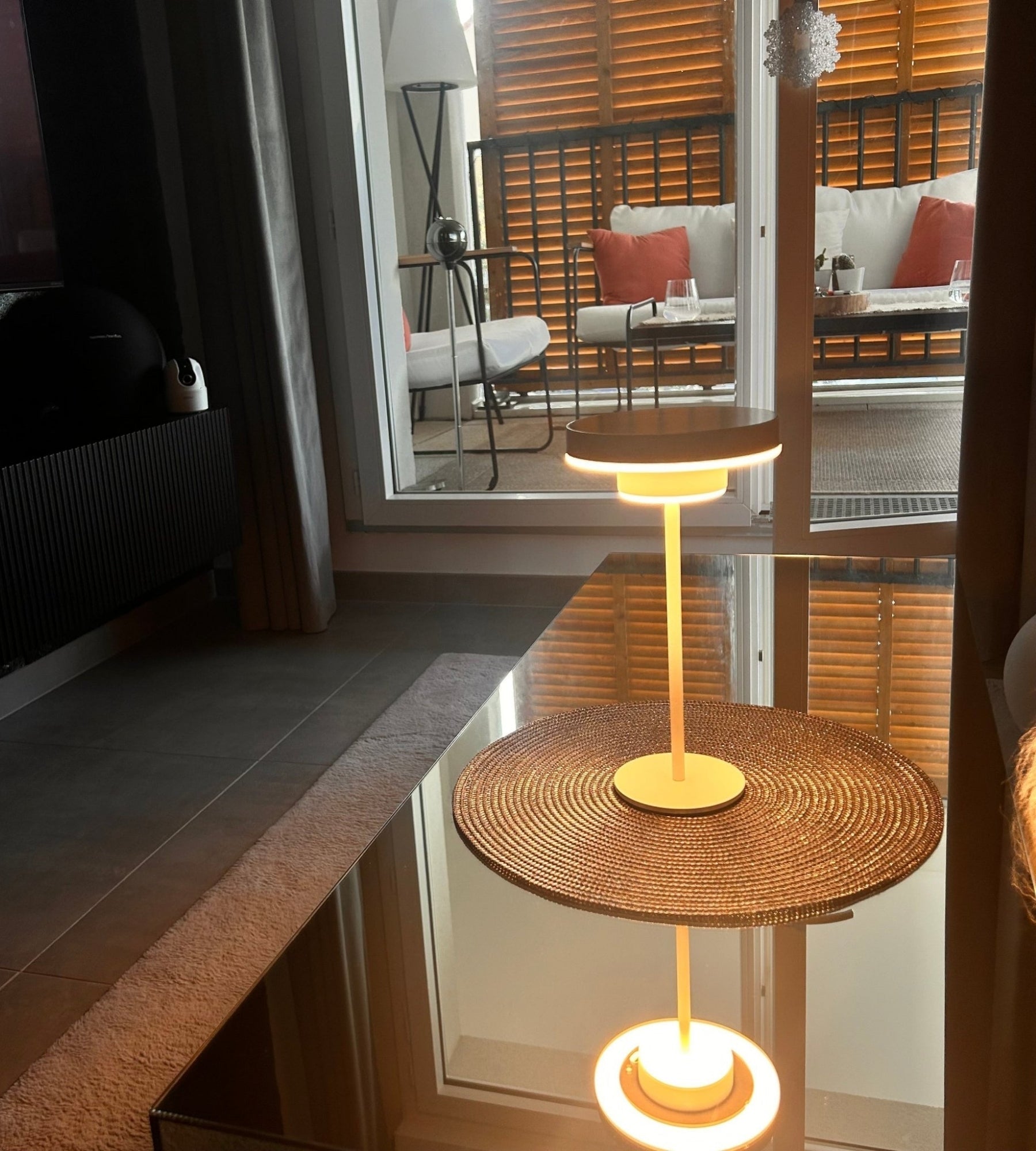 Lampe de table Led solaire GENOVA - Lumihome