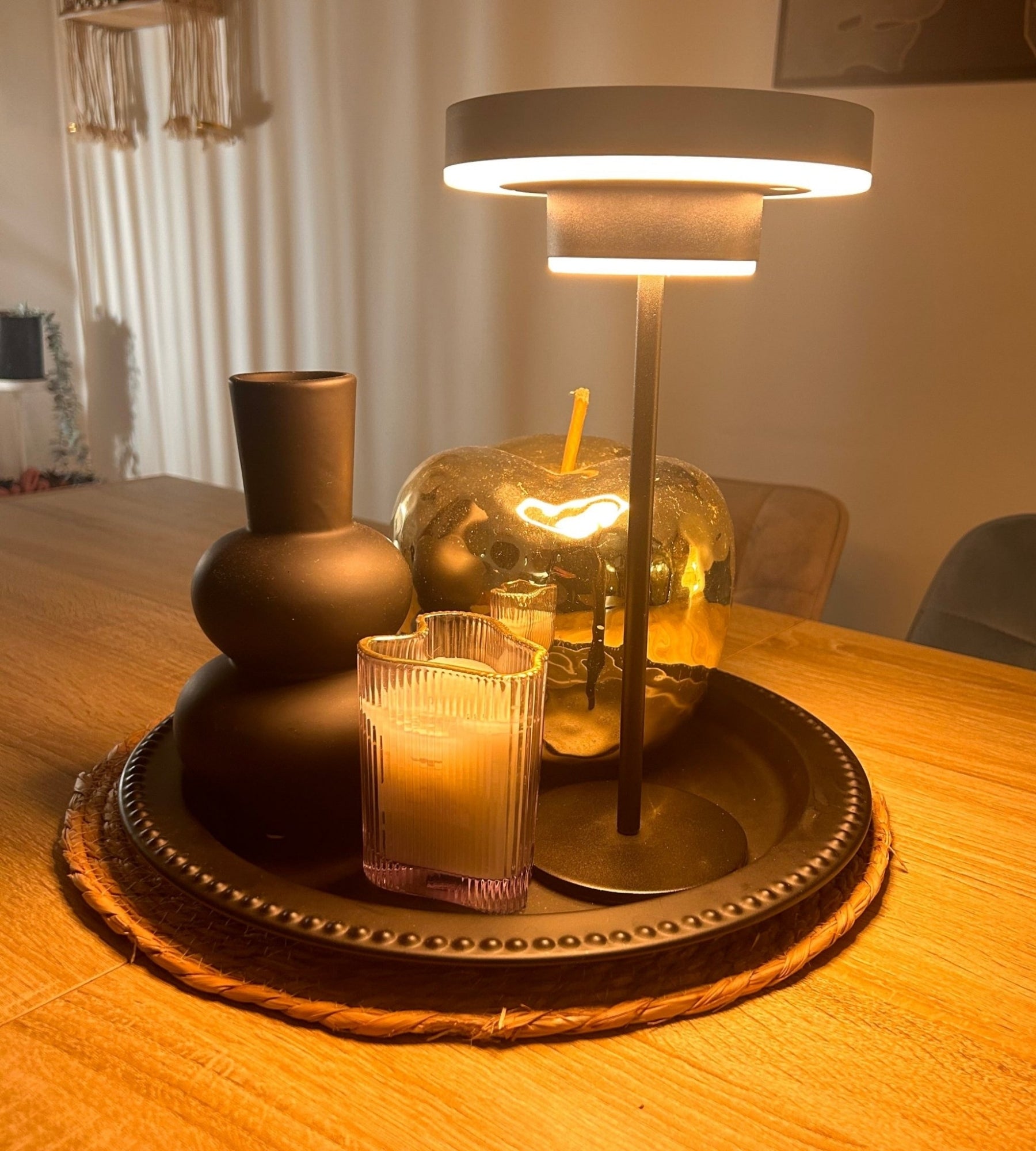 Lampe de table Led solaire GENOVA - Lumihome
