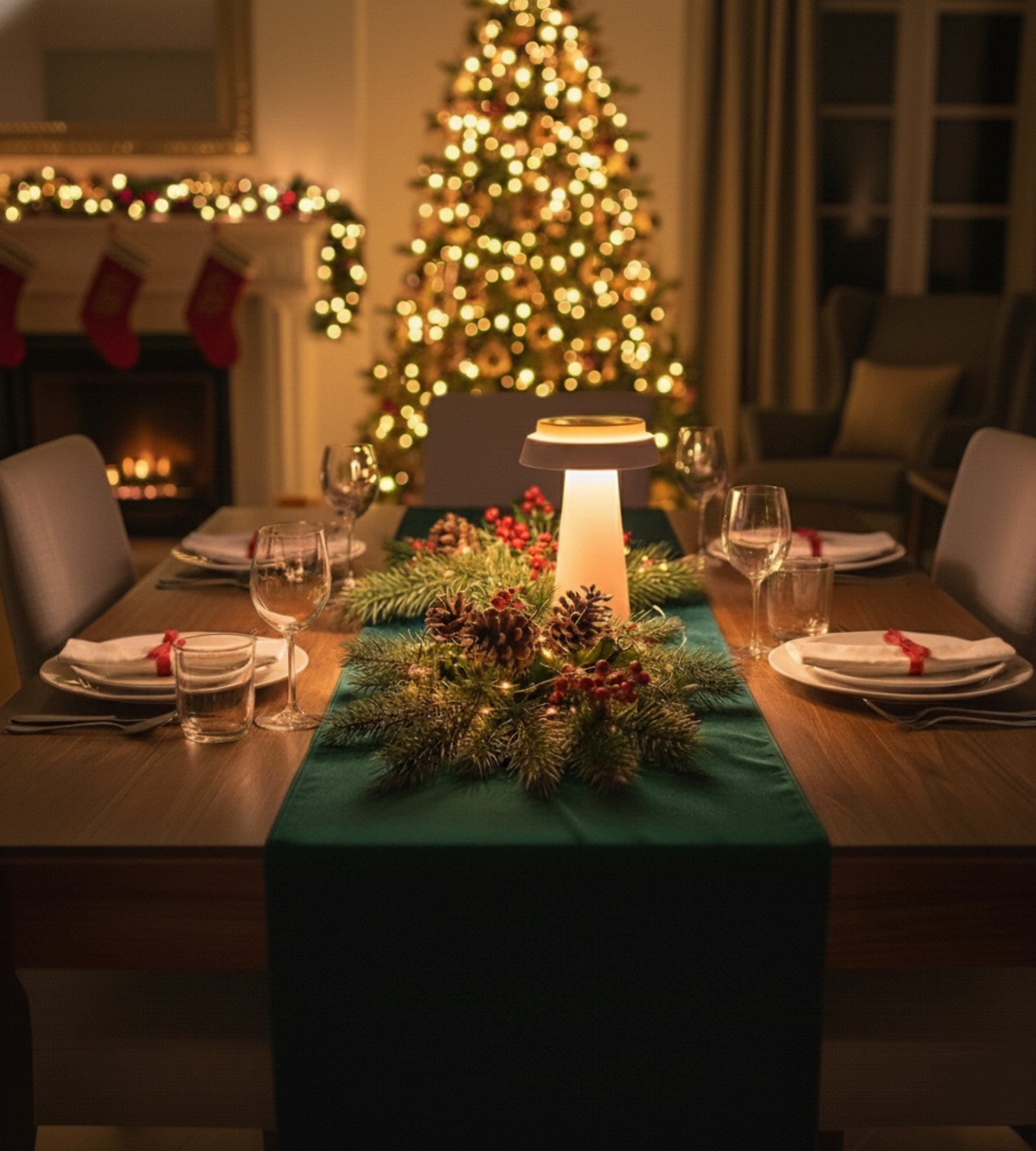 Lampe de table Led solaire ROSA - Lumihome