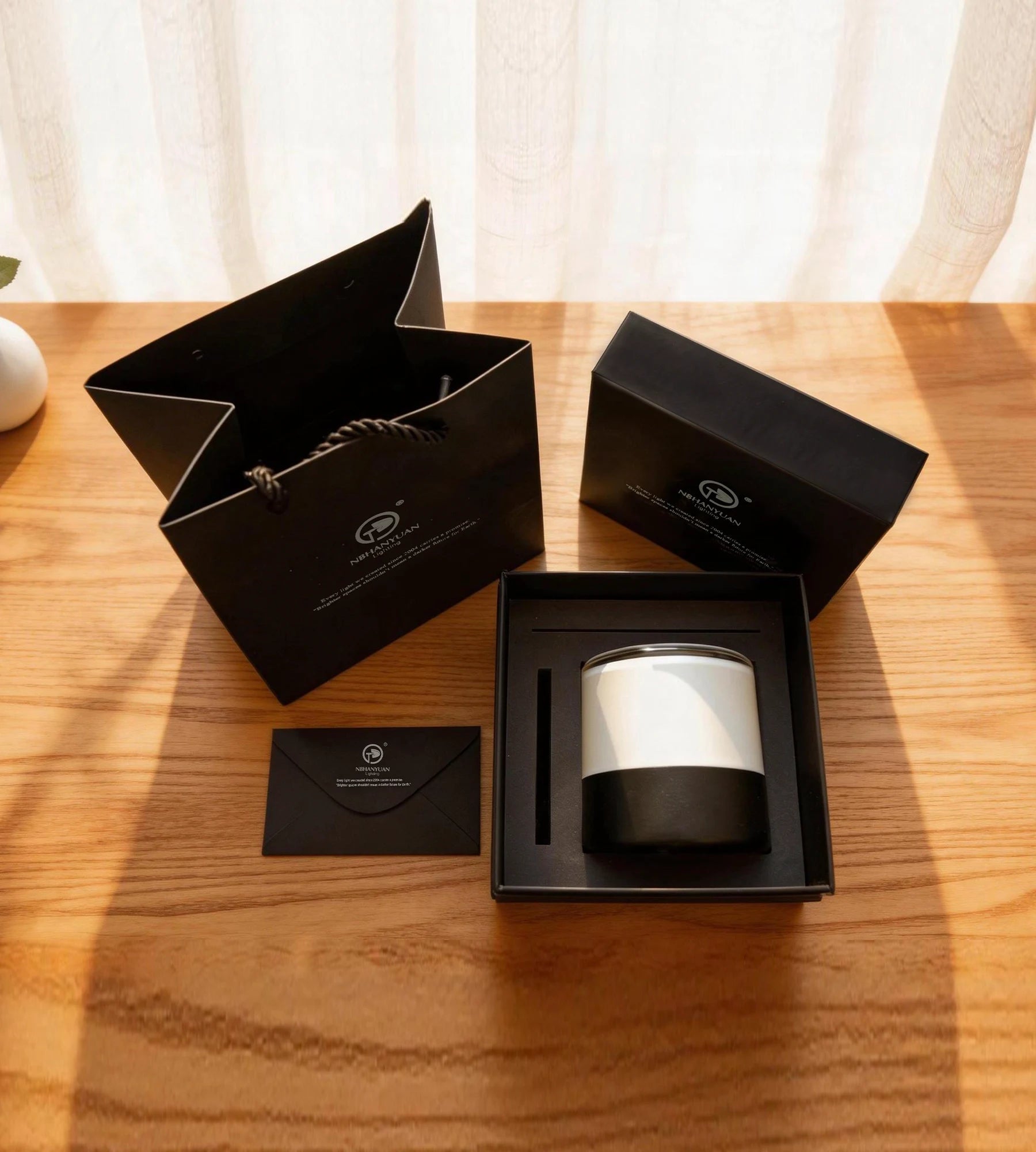 Lampe Led déco à poser CANDLE - usb - RGB - Télécommandable - Lumihome