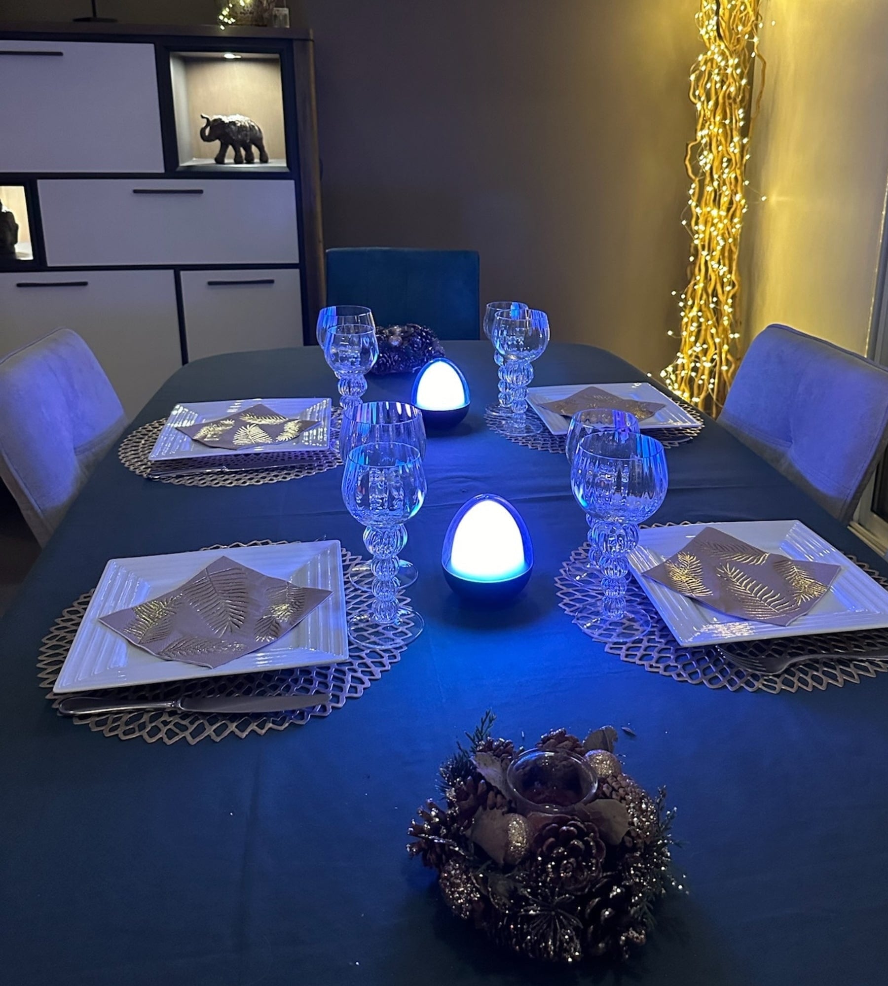 Lampe Led déco à poser JOY - Sans fil & usb - RGB+CCT - 40 à 400 lumens