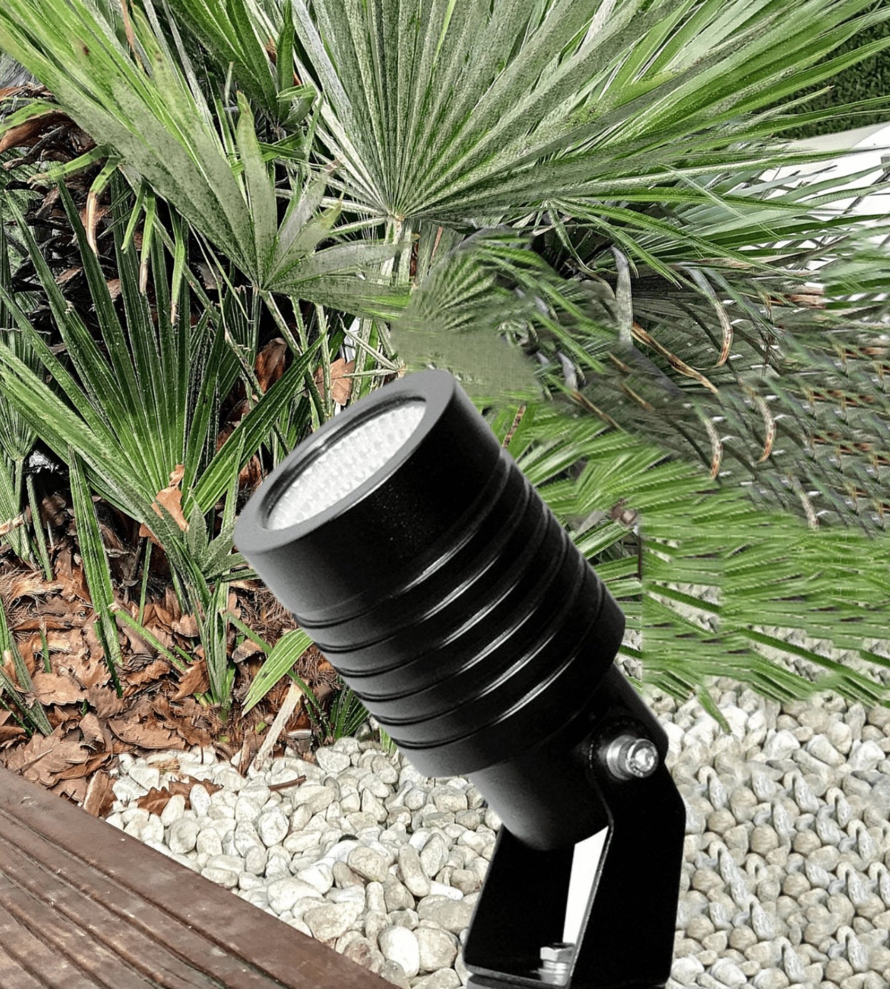 Spot piquet extérieur GLP–10BC - 230V - Blanc chaud 3500k° - 900 lumens