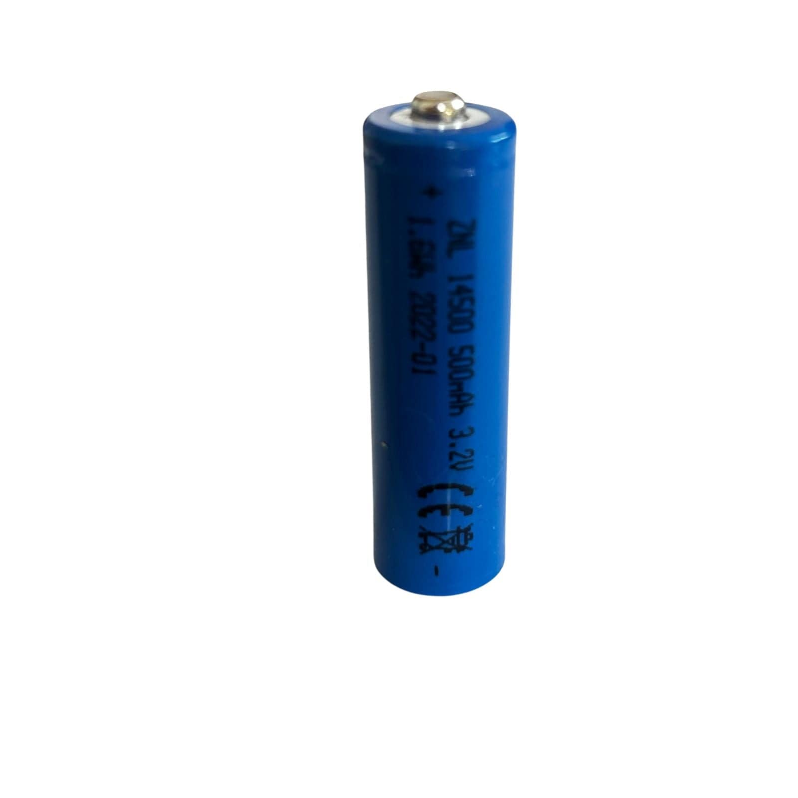 Batterie 14500 – 500 mAh 3.2V - Pour Borne solaire Orion - Lumihome-France.com