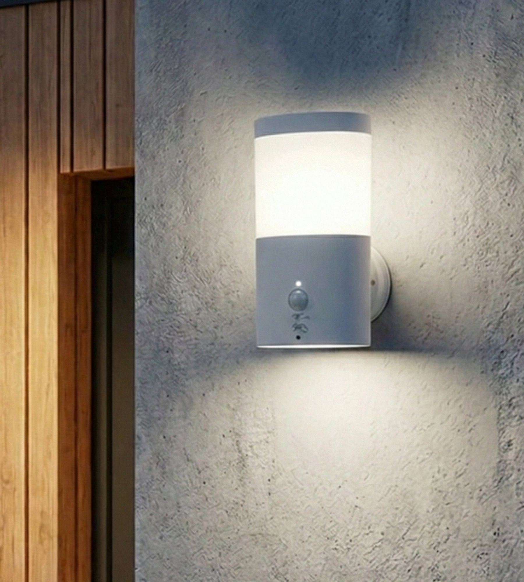 Außenwandleuchte LED weiß DALLAS - 230 V - 1000 Lumen - Lumihome