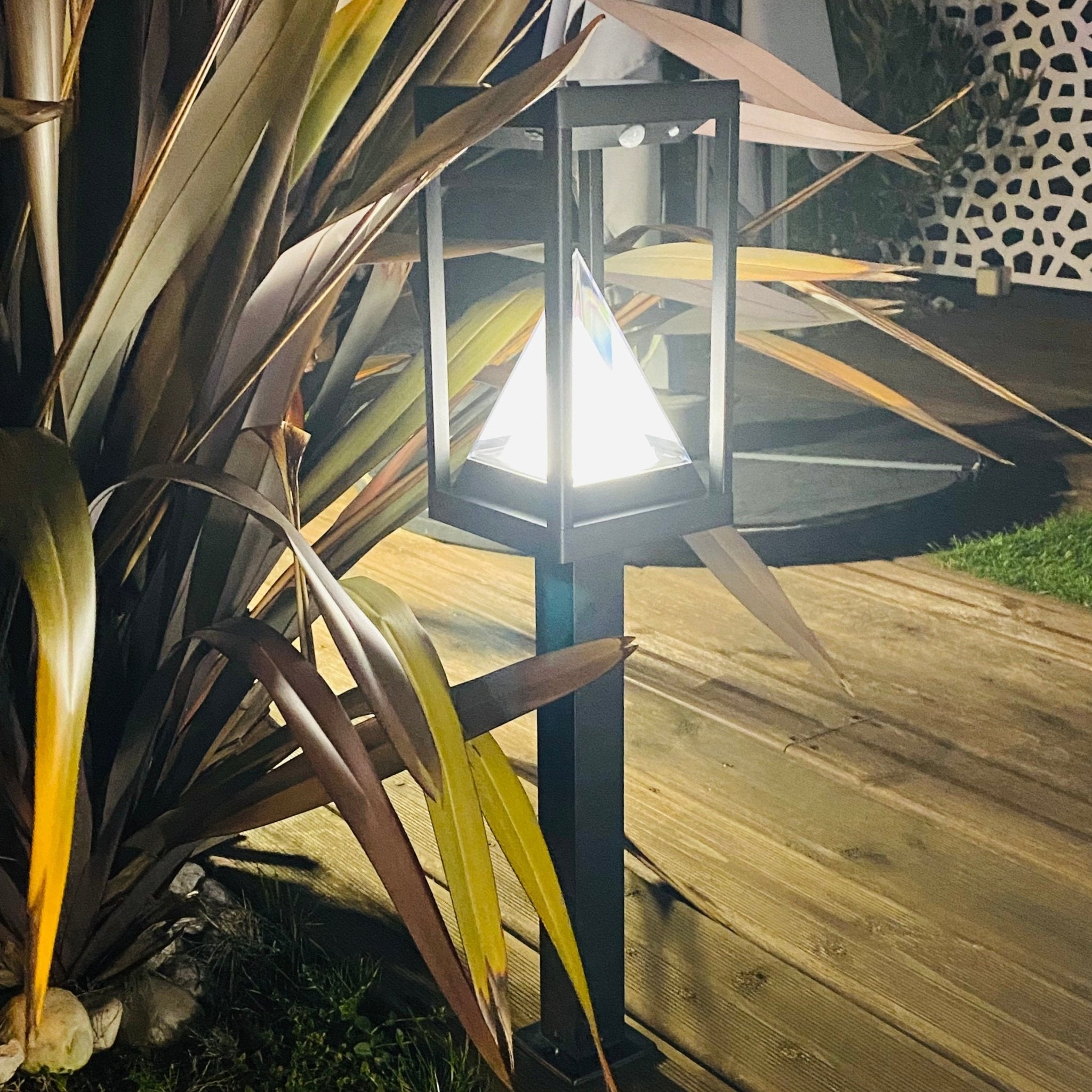 Wegeleuchte Led Outdoor Solar KEOPS - Bewegungsmelder - 3 Lichtmodi von 75 bis 600 Lumen - Lumihome-Deutschland.com