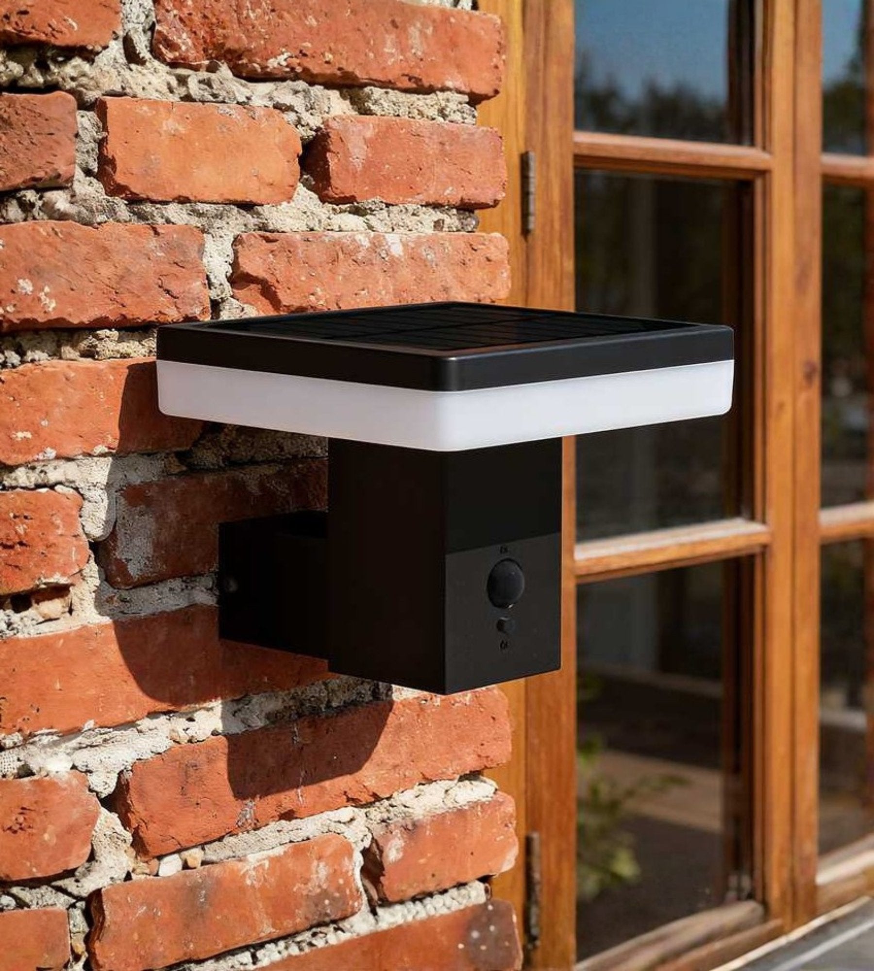 SUN-1000 Solar Led Wall Light - Motion detector - 3 lighting modes 150 to 1500 lumens - Lumihome