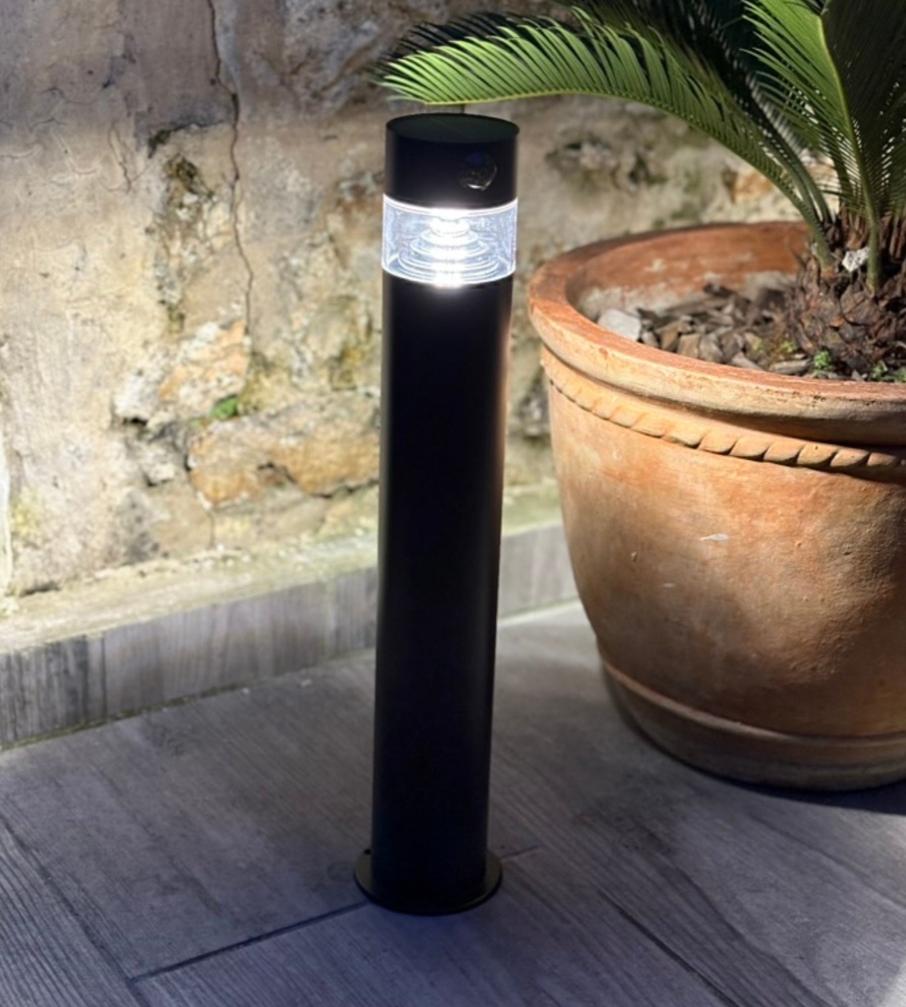 ORION solar led bollard - To be planted - Height 50 cm - From 75 to 150 lumens - Lumihome