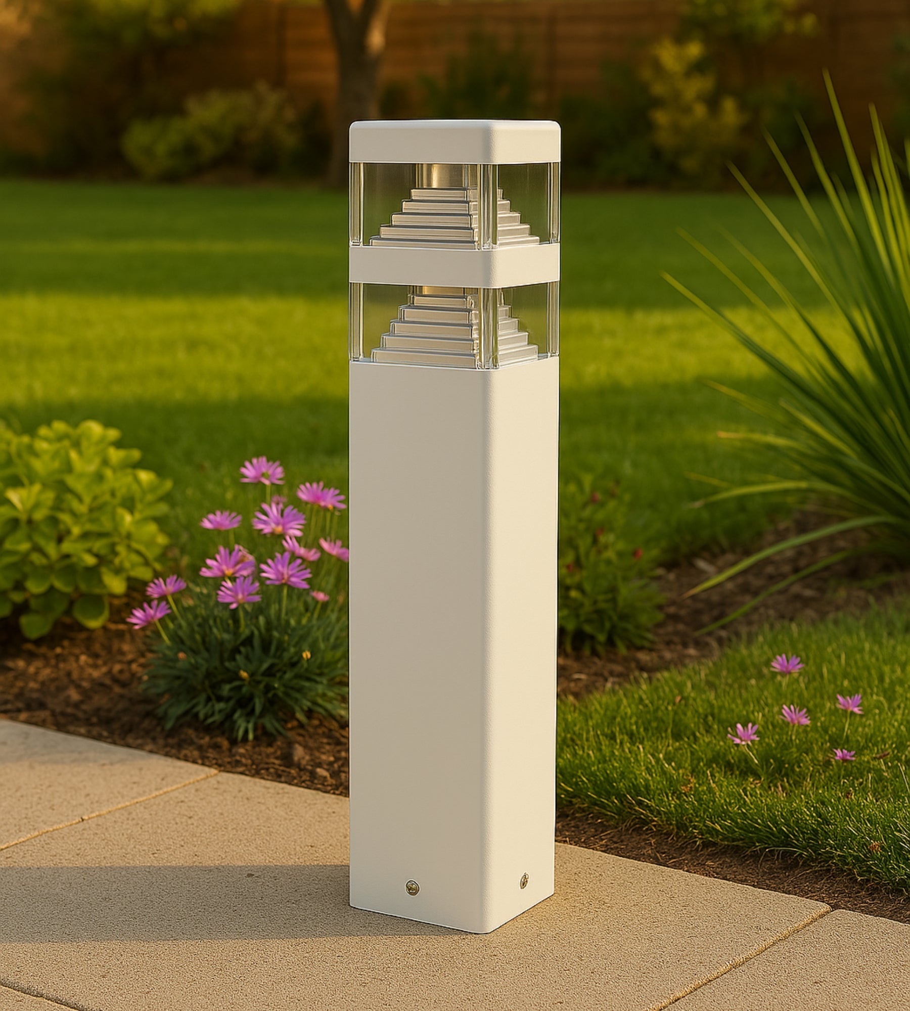 Pyramid Bollard 32 Leds - 230V - 1000 lumens - Lumihome