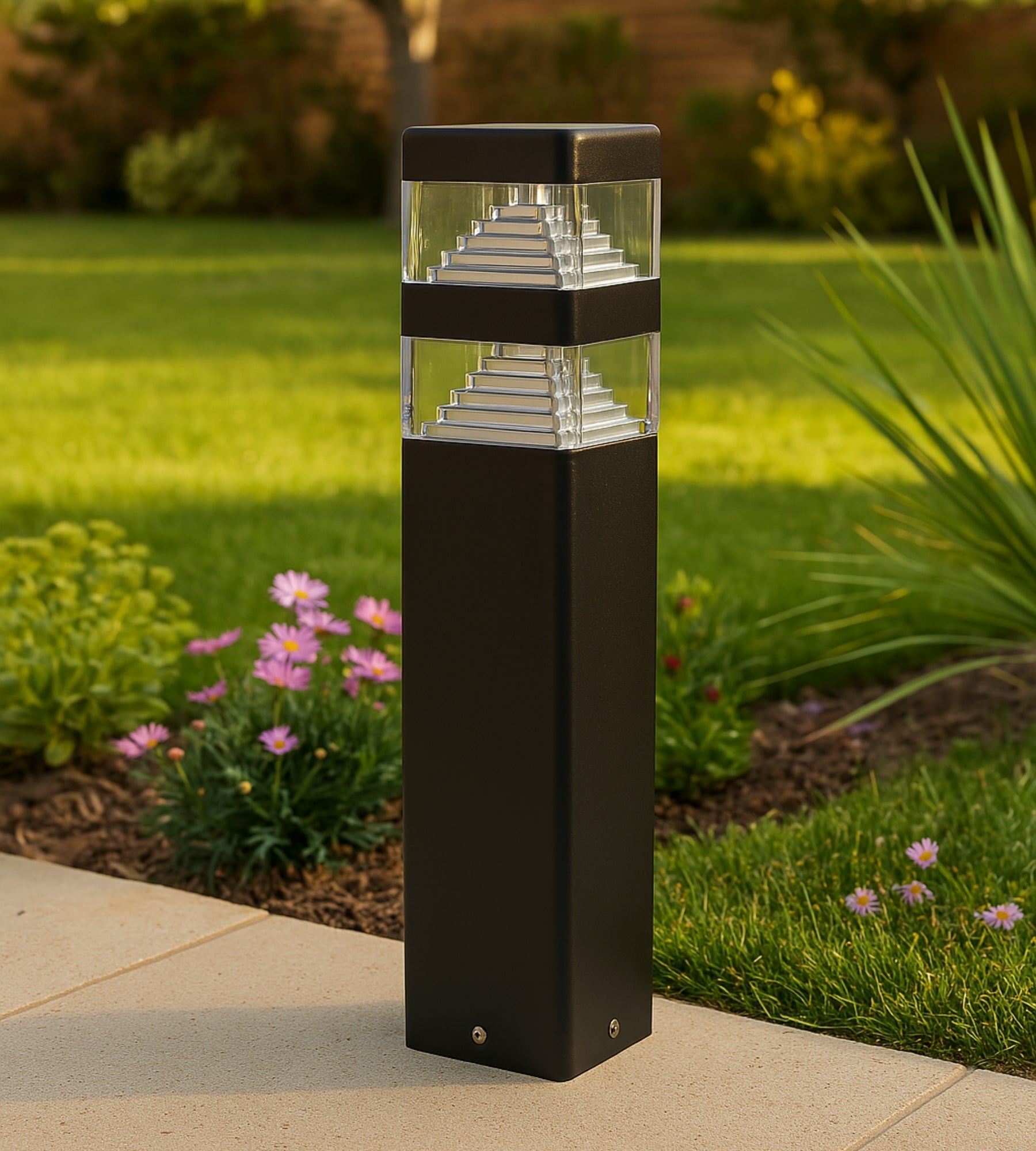 Pyramid Bollard 32 Leds - 230V - 1000 lumens - Lumihome