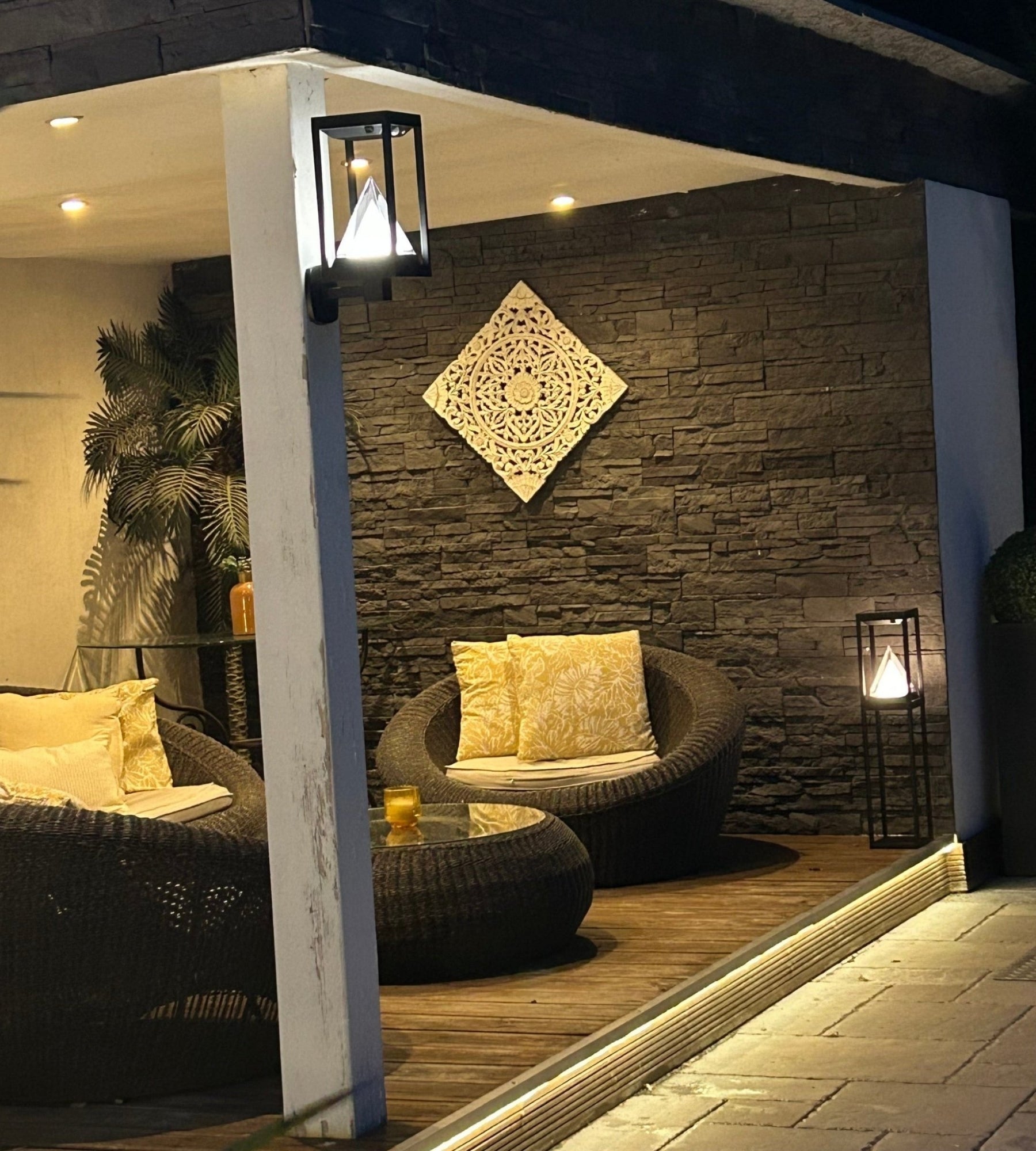 KEOPS solar LED table lamp - Motion detector - 3 lighting modes from 75 to 600 lumens