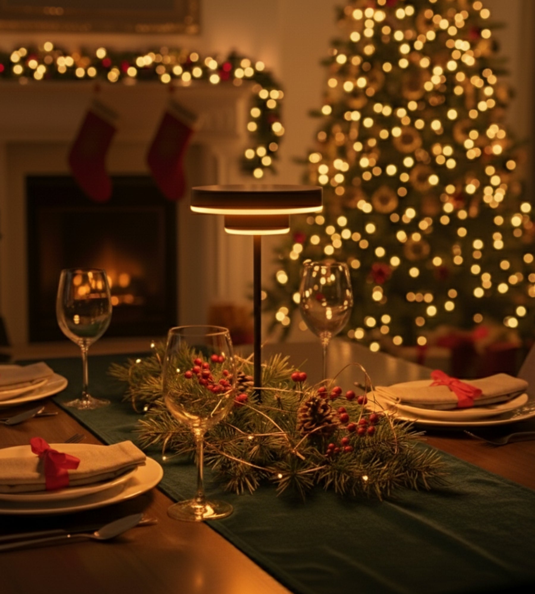 GENOVA solar LED table lamp - Lumihome