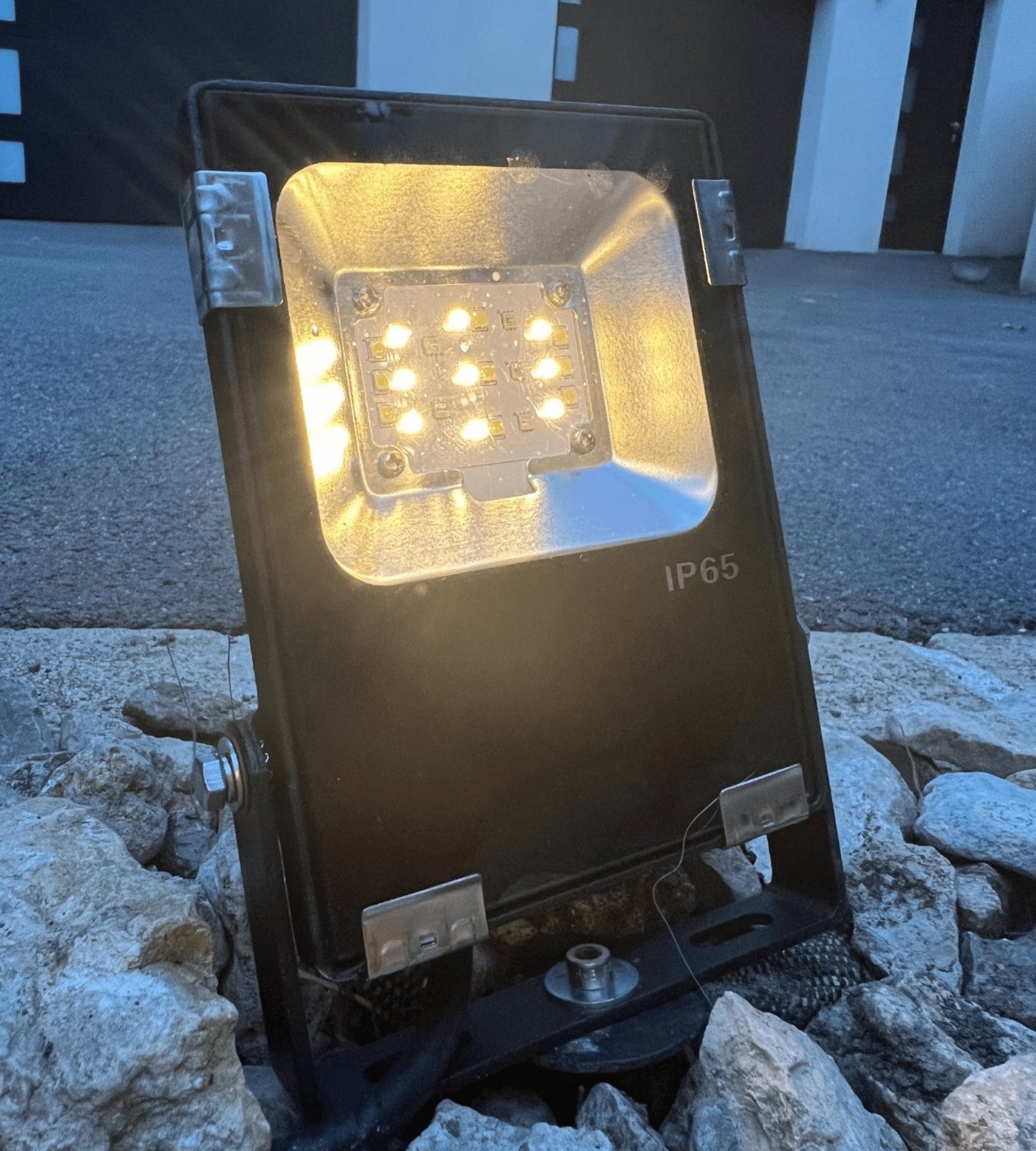 Led outdoor spotlight RGB-CCT 10W - FUTT05 - 230V - Remote control not included