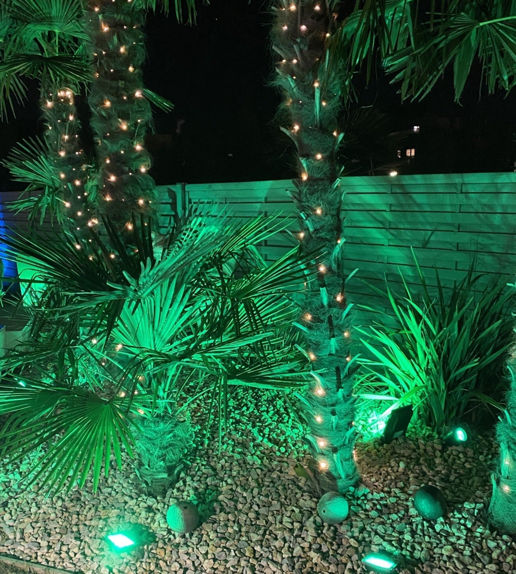 Led outdoor spotlight RGB-CCT 10W - FUTT05 - 230V - Remote control not included