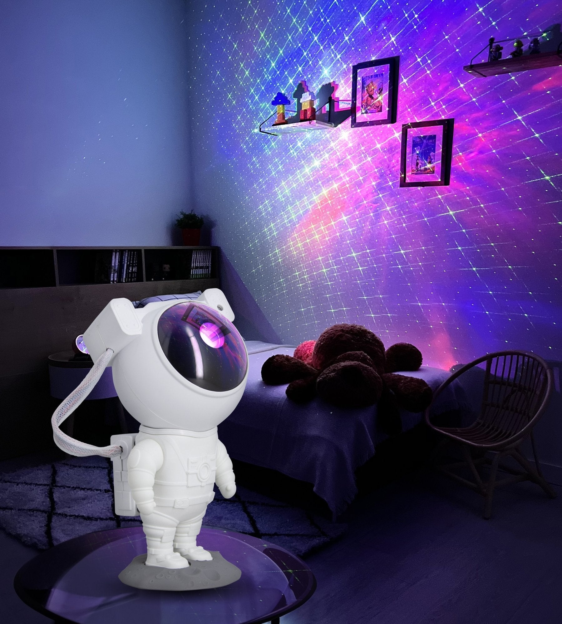ASTROLITE LED projector nightlight - 5 projection modes - Built-in timer - Lumihome