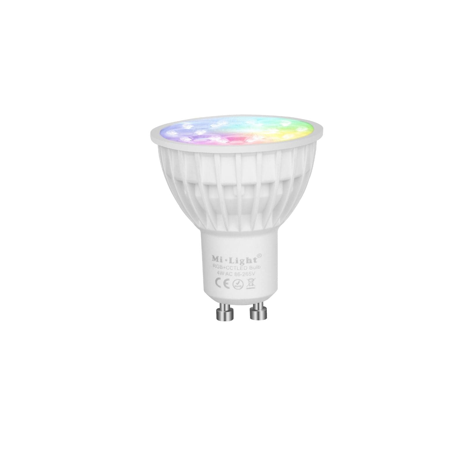 GU-ILIGHT2 GU10 connected led bulb - 230V - RGB+CCT (changing colors) - 4W- Remote control - Lumihome-France.com