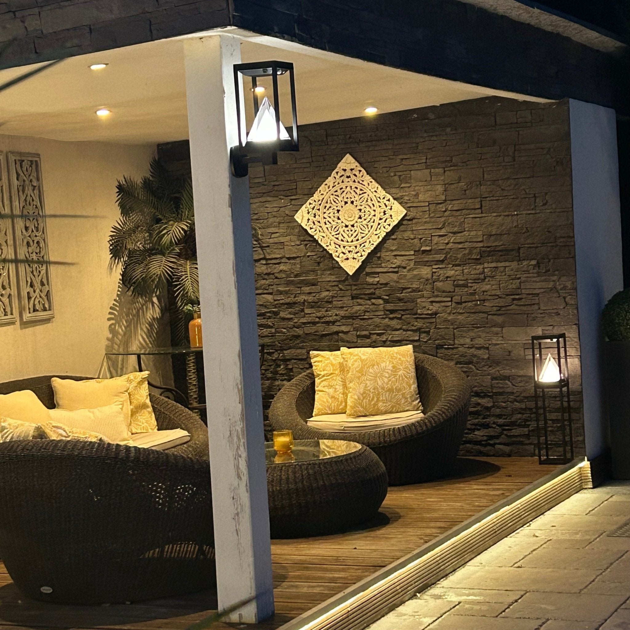 KEOPS solar LED table lamp - Motion detector - 3 lighting modes from 75 to 600 lumens - Lumihome