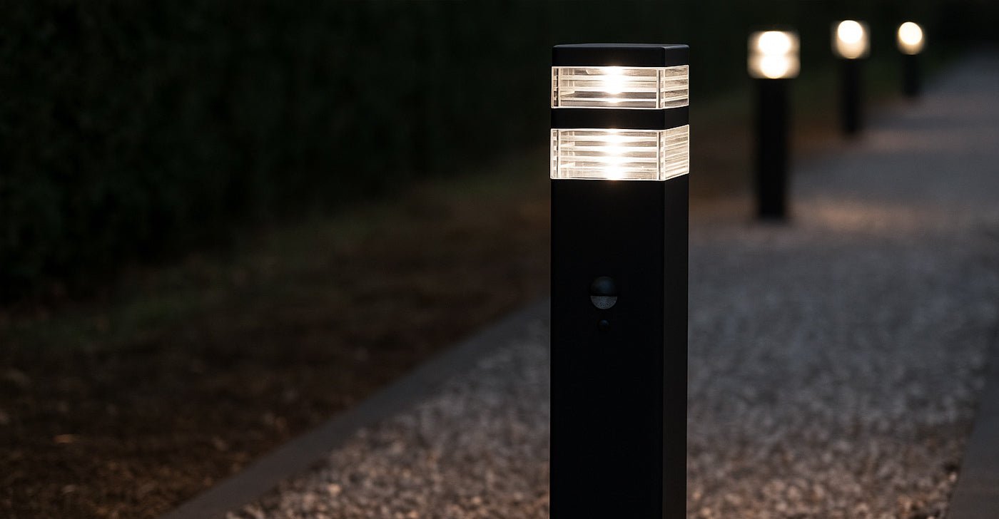 ¿Por qué elegir bolardos con detectores de movimiento? - Lumihome