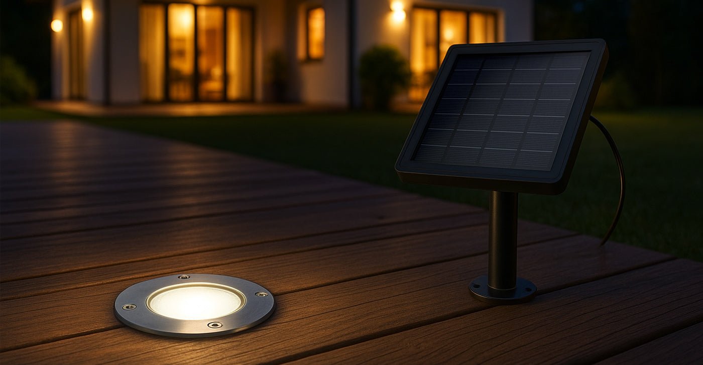 Focos solares: cómo iluminar tu jardín sin usar electricidad - Lumihome