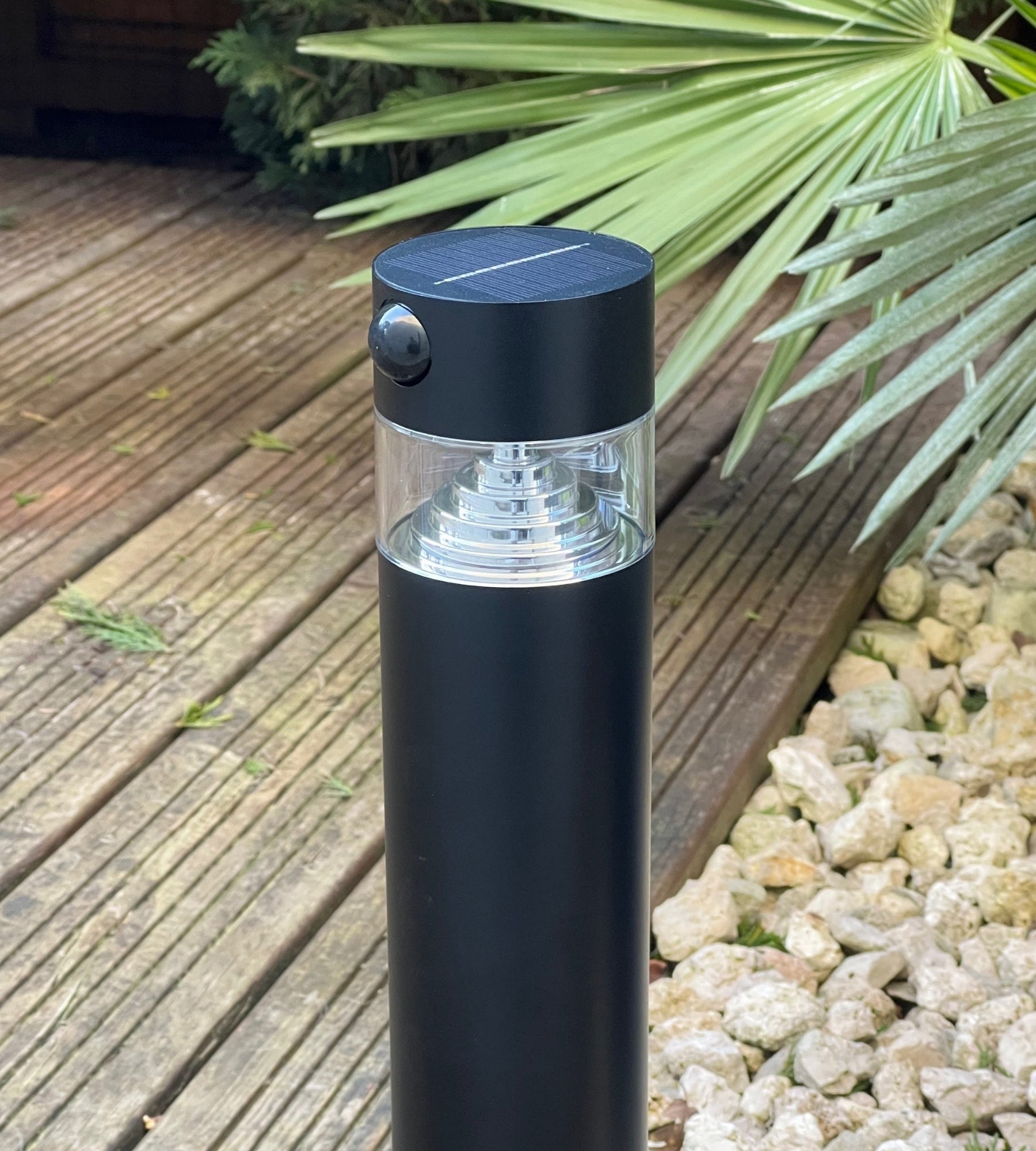 Lámpara exterior led solaire ORION - Para plantar - Altura 50 cm - De 75 a 150 lúmenes - Lumihome