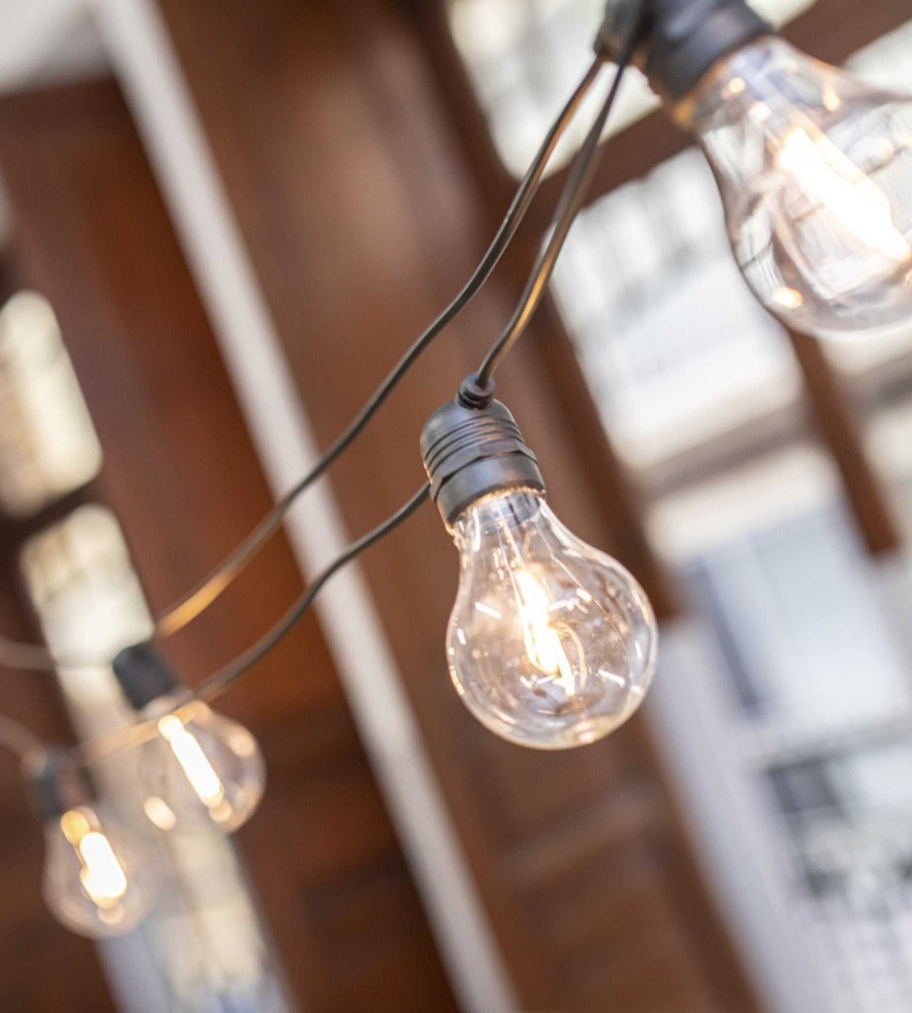 Cuerda solar exterior ALLEGRA - 10 bombillas - Blanco cálido - Lumihome