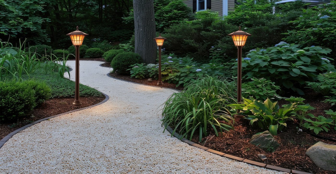 Lampada da terra per esterni: aggiungere altezza alla vostra illuminazione - Lumihome