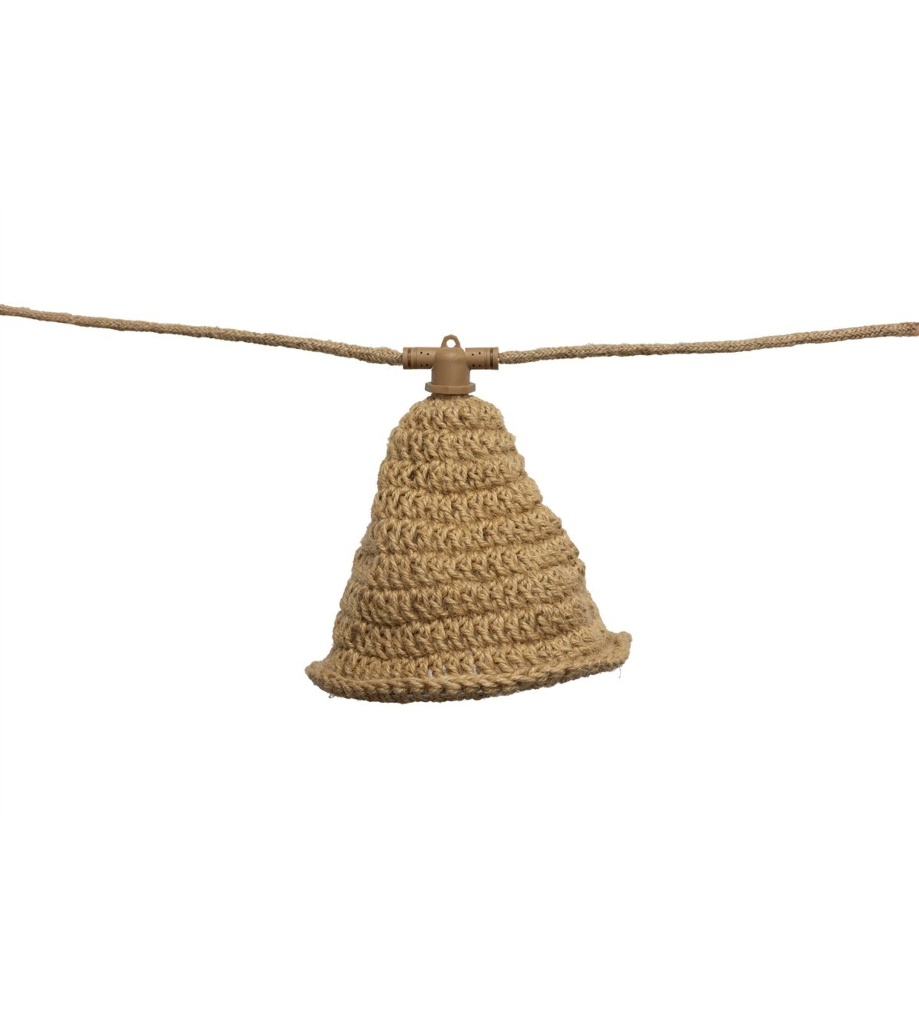 Ghirlanda solare MARO - Design naturale - 10 lampade - Lumihome