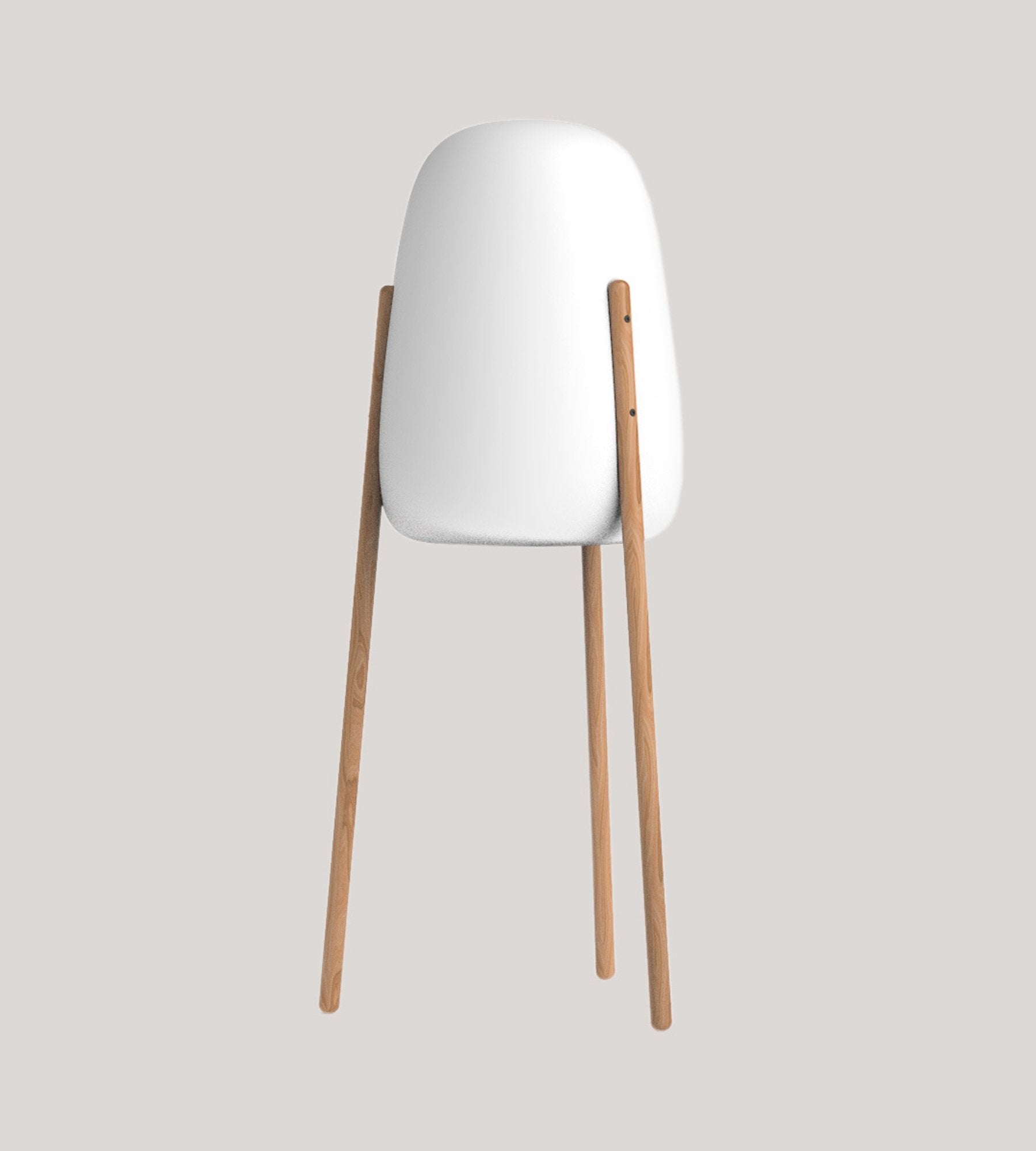 Lampada di design ROCKET solare - Illuminazione bianca e multicolore regolabile - In interni ed esterni