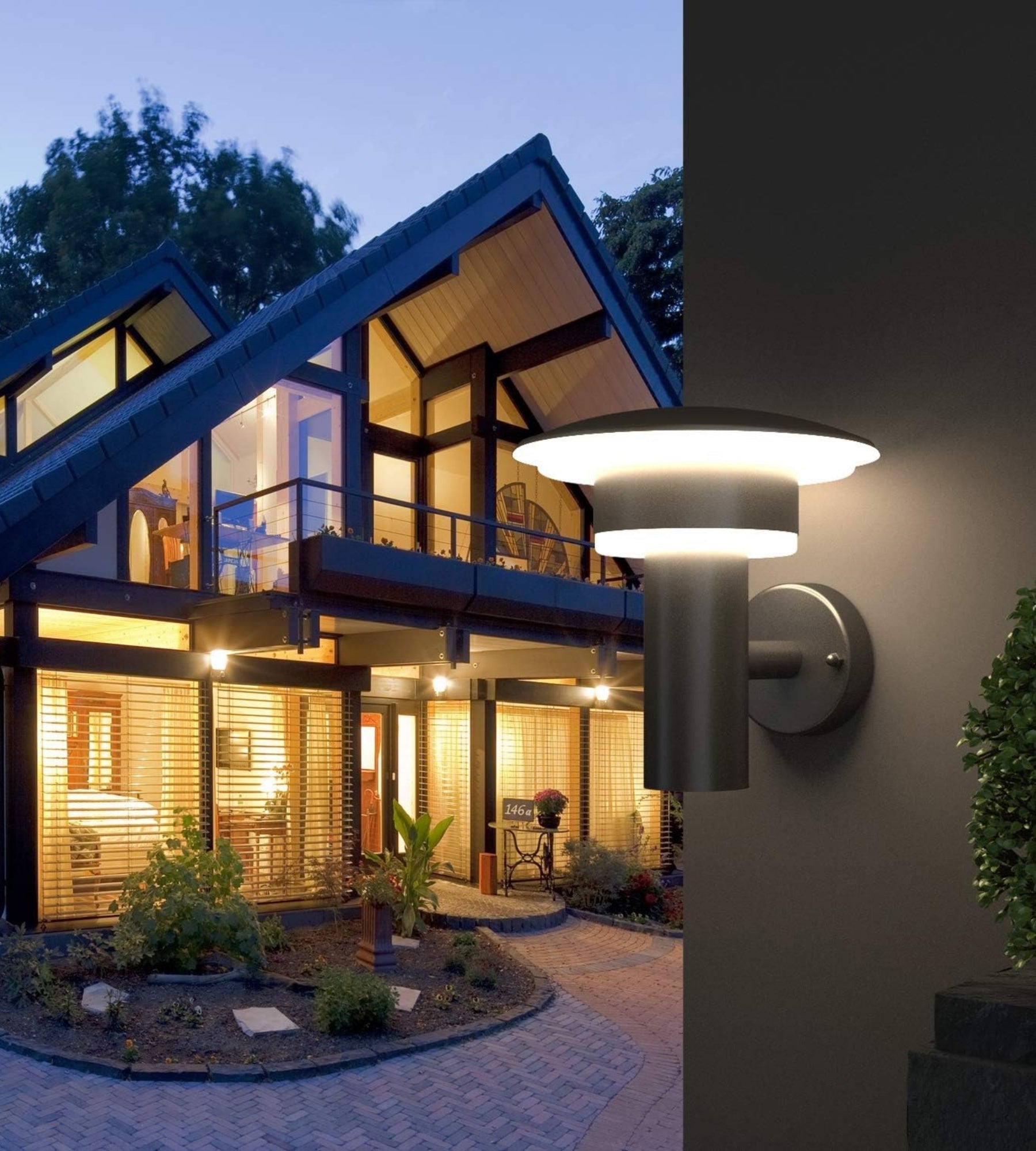 Candeeiro de parede LED GENEVE - Lumihome