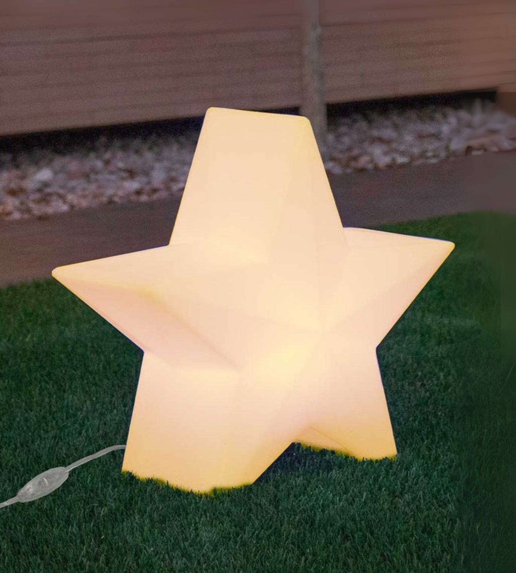 NOVA lâmpada decorativa em forma de estrela - 230V - Interior - Luz branca quente - Lumihome