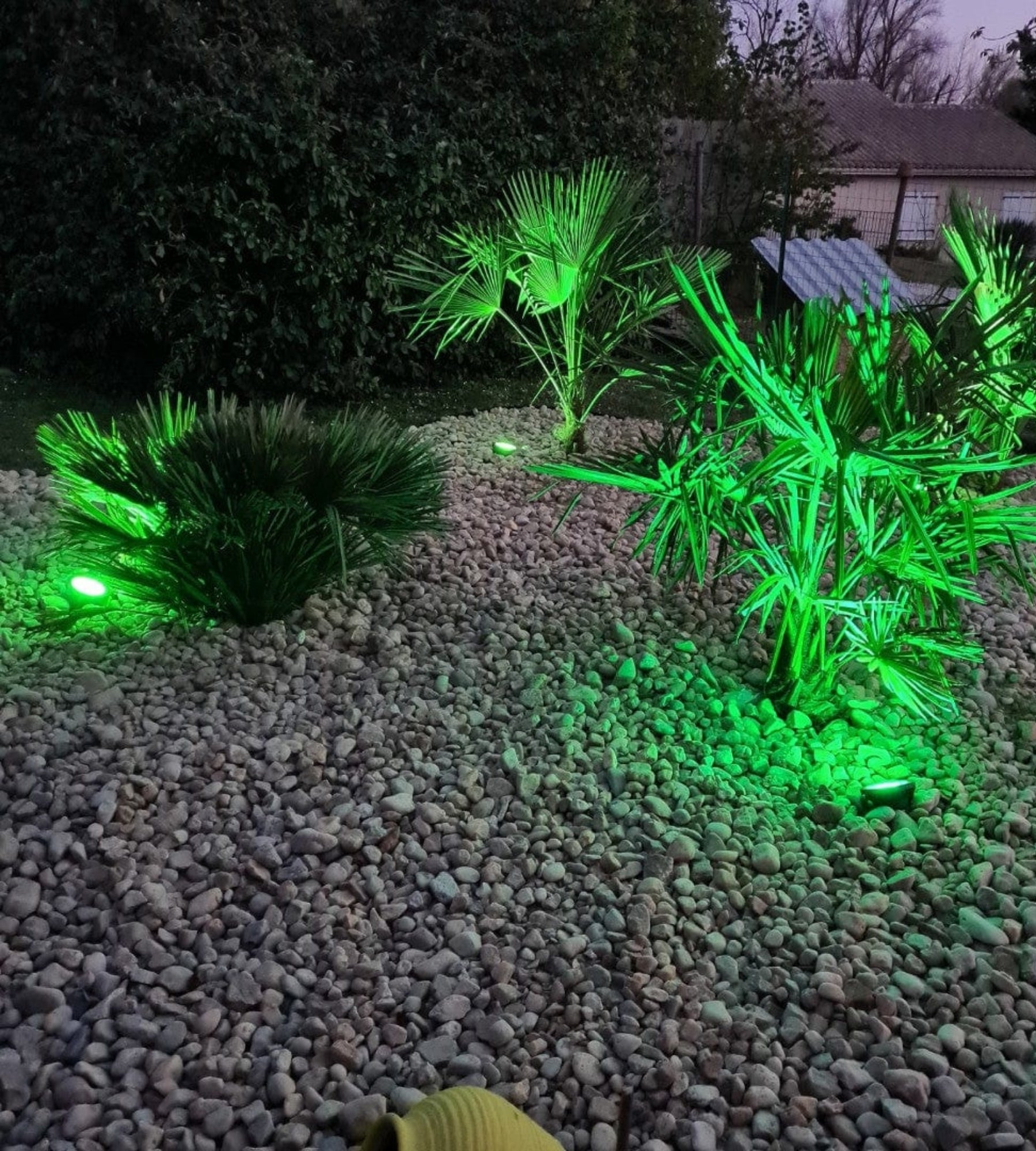 Projetor de iluminação RGB/CCT com comando à distância 15W - FUTC03 - 230V - Ø 17 cm - Comando à distância não incluído