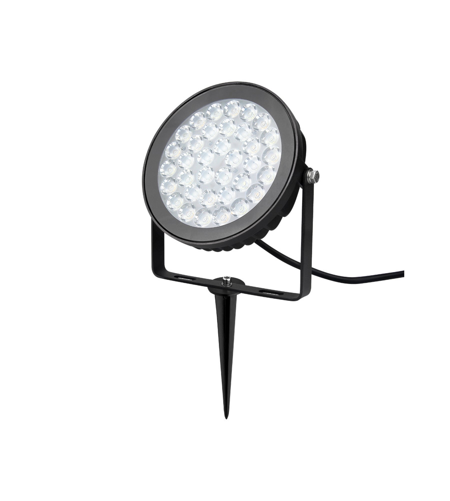 Projetor de 25W RGB/CCT com ligação ao poste - FUTC05 - 230V - Controlo remoto - Lumihome