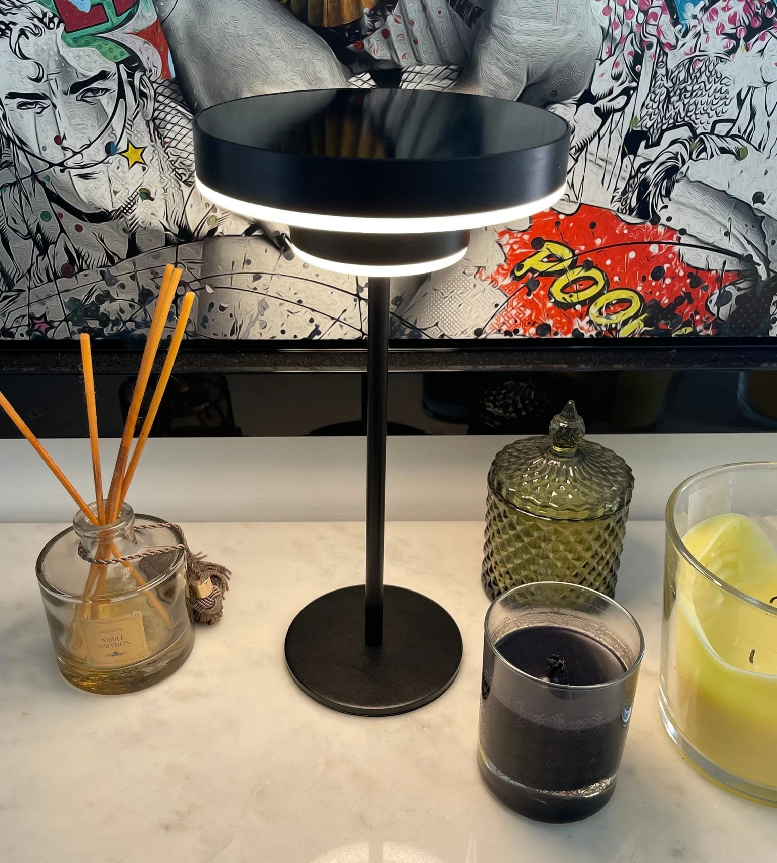 Lampe de table solaire LED GENOVA