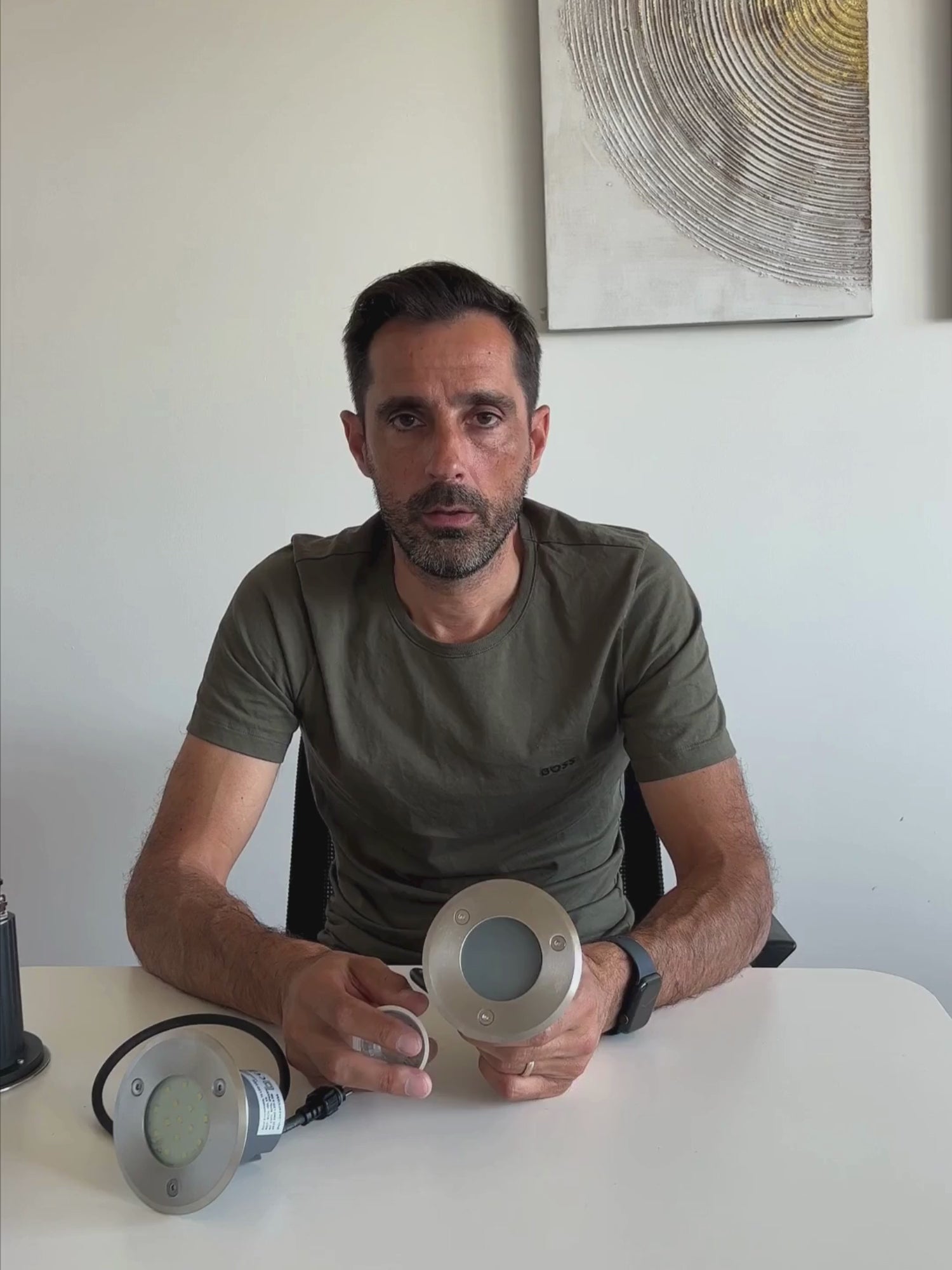 Spot encastrable : présentation rapprochée