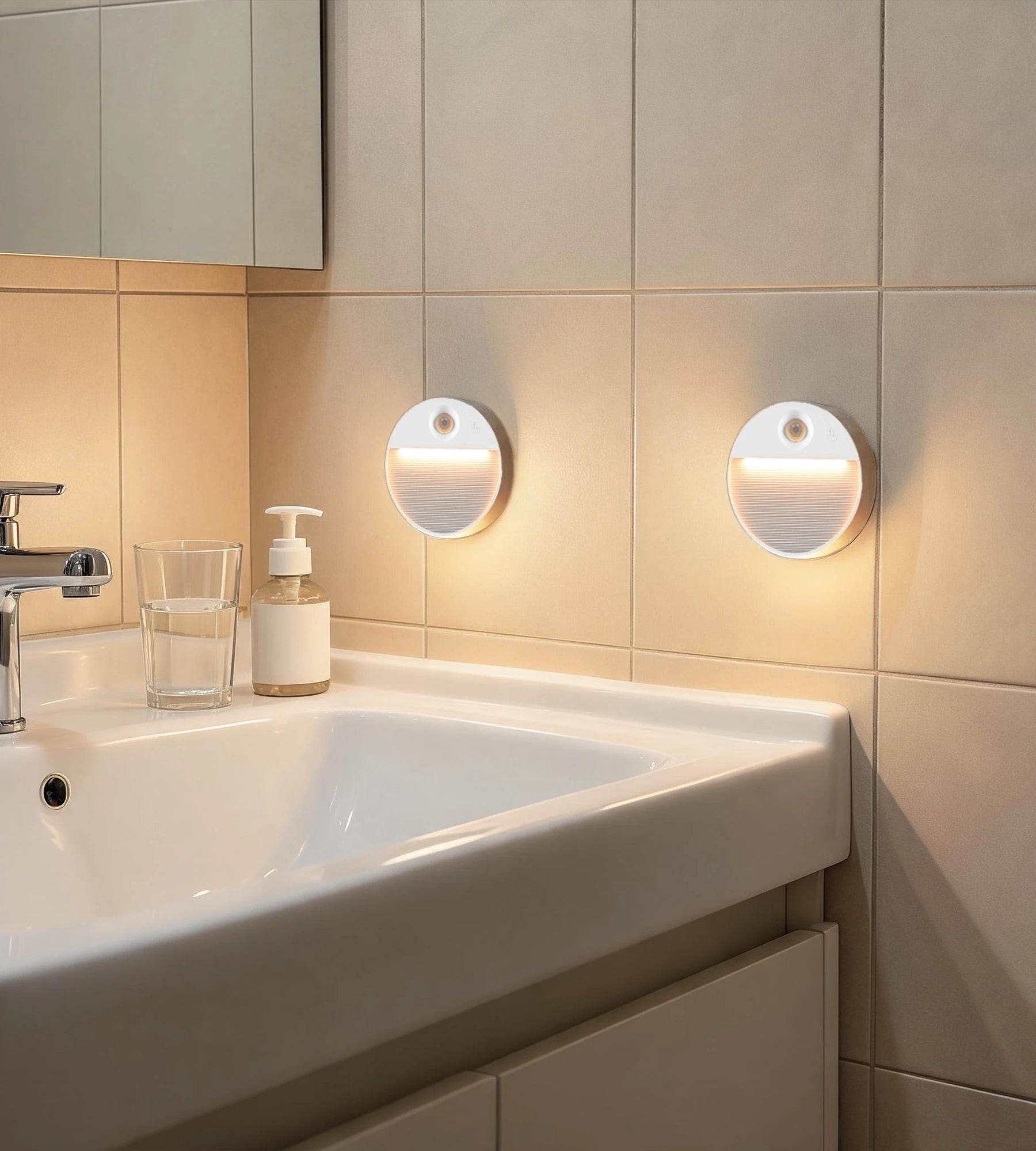 Pack x 2 Balises NEO LED Intérieures à Détection de Mouvement