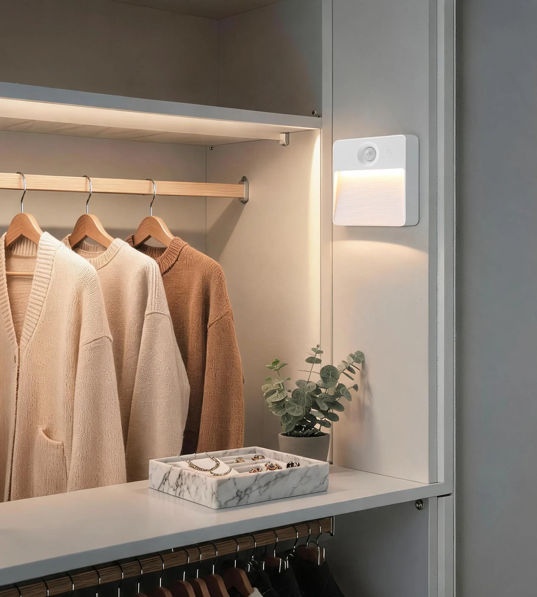 Pack x 2 Balises CUBA LED Intérieures à Détection de Mouvement