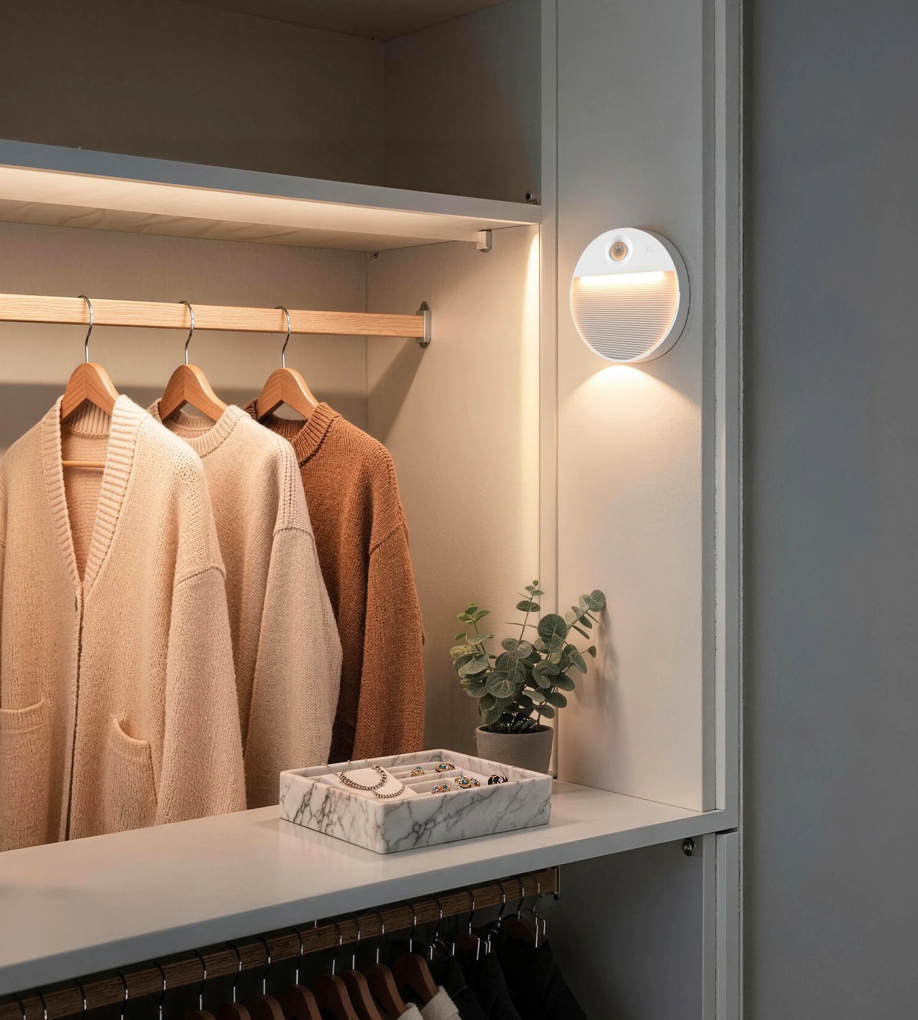 Pack x 2 Balises NEO LED Intérieures à Détection de Mouvement