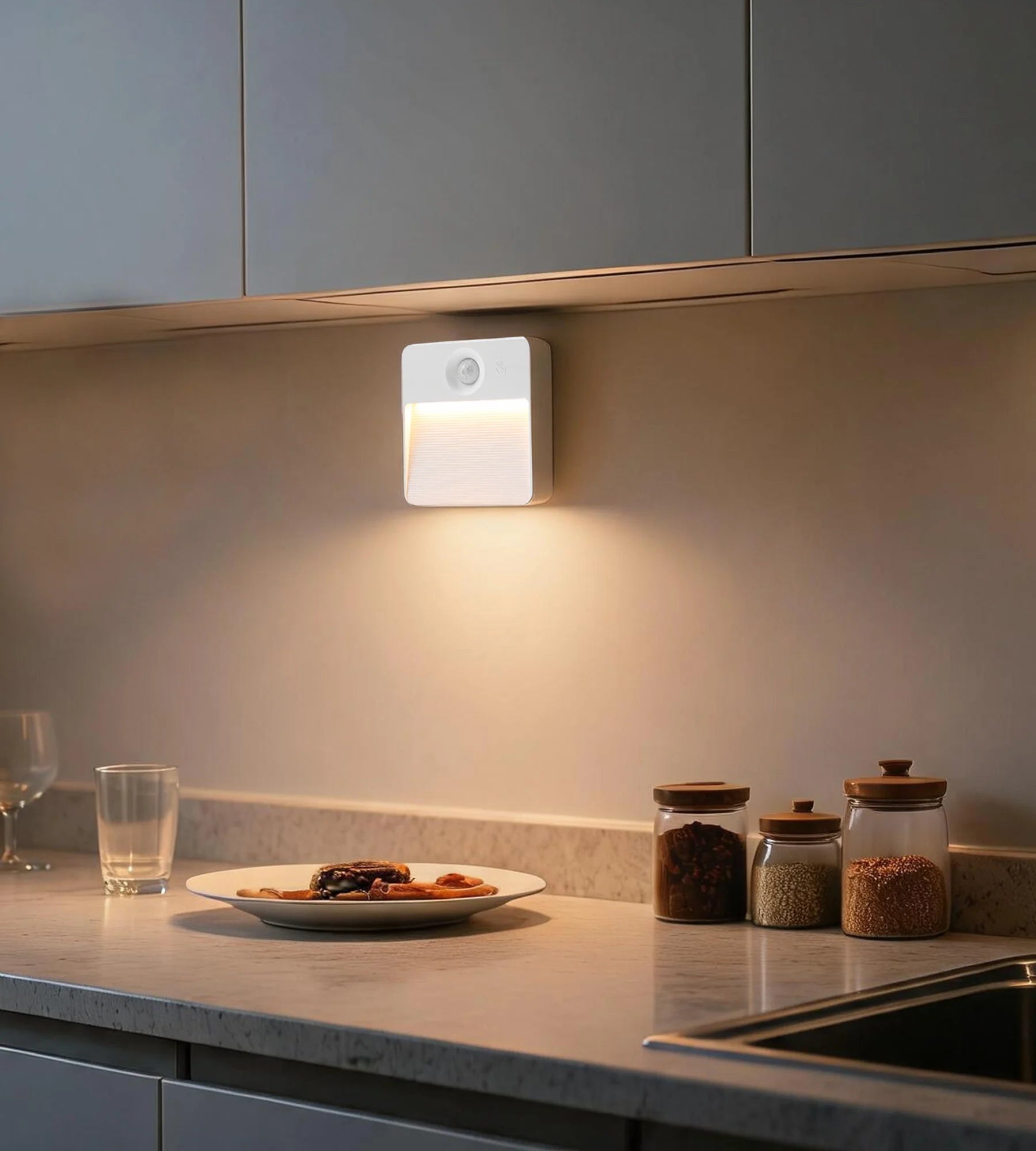 Pack x 2 Balises CUBA LED Intérieures à Détection de Mouvement