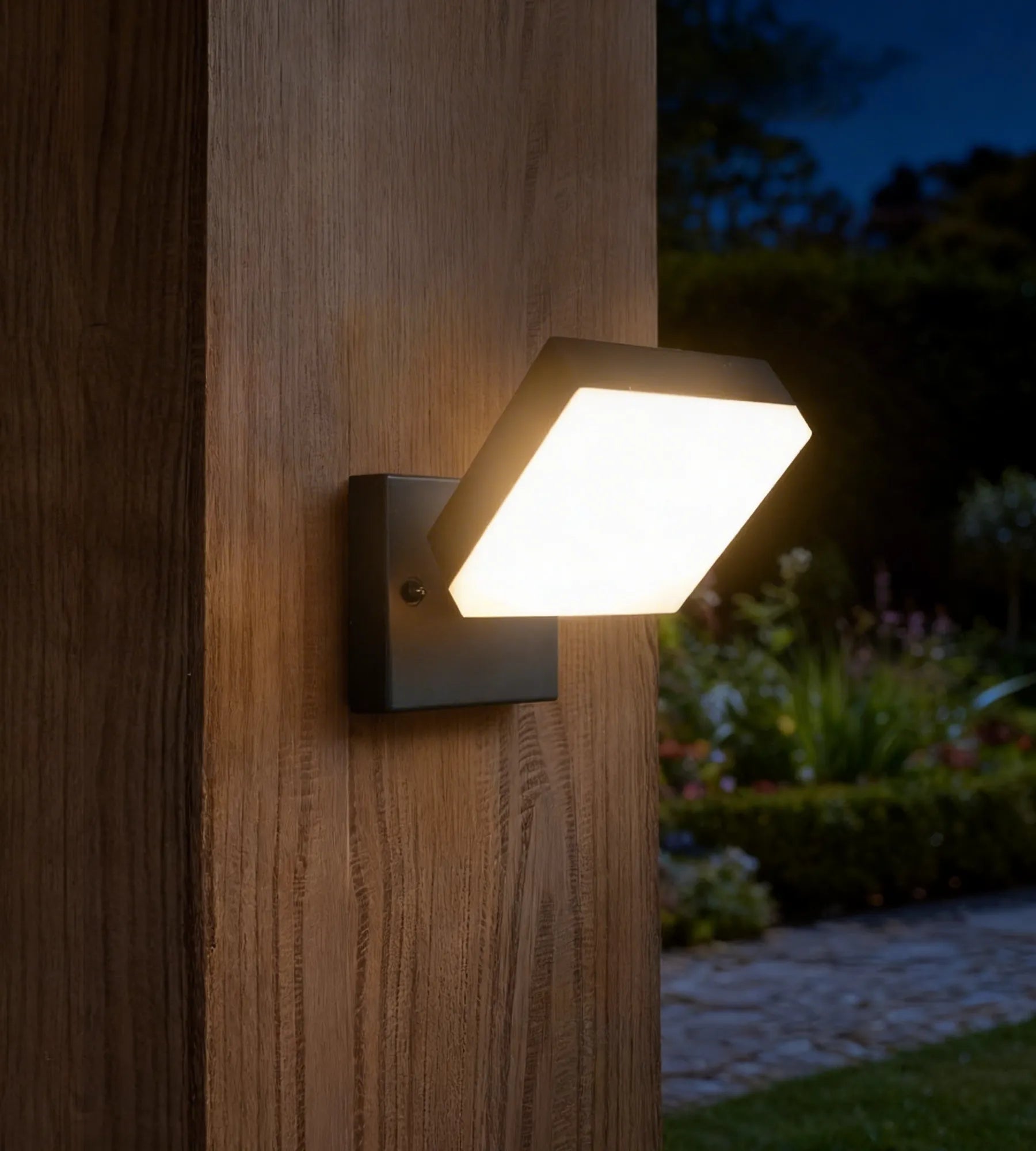 Applique extérieur VENGE - 230V - Douille GX53 - Tête orientable - Lumihome