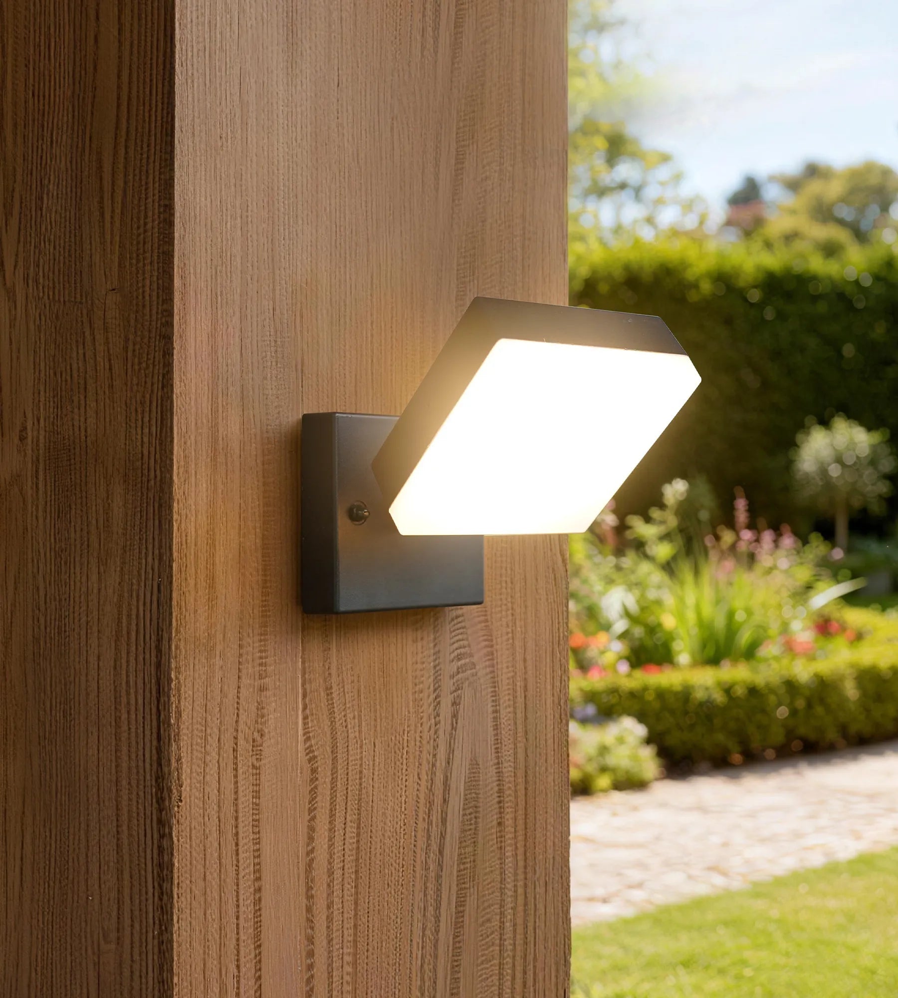 Applique extérieur VENGE - 230V - Douille GX53 - Tête orientable - Lumihome