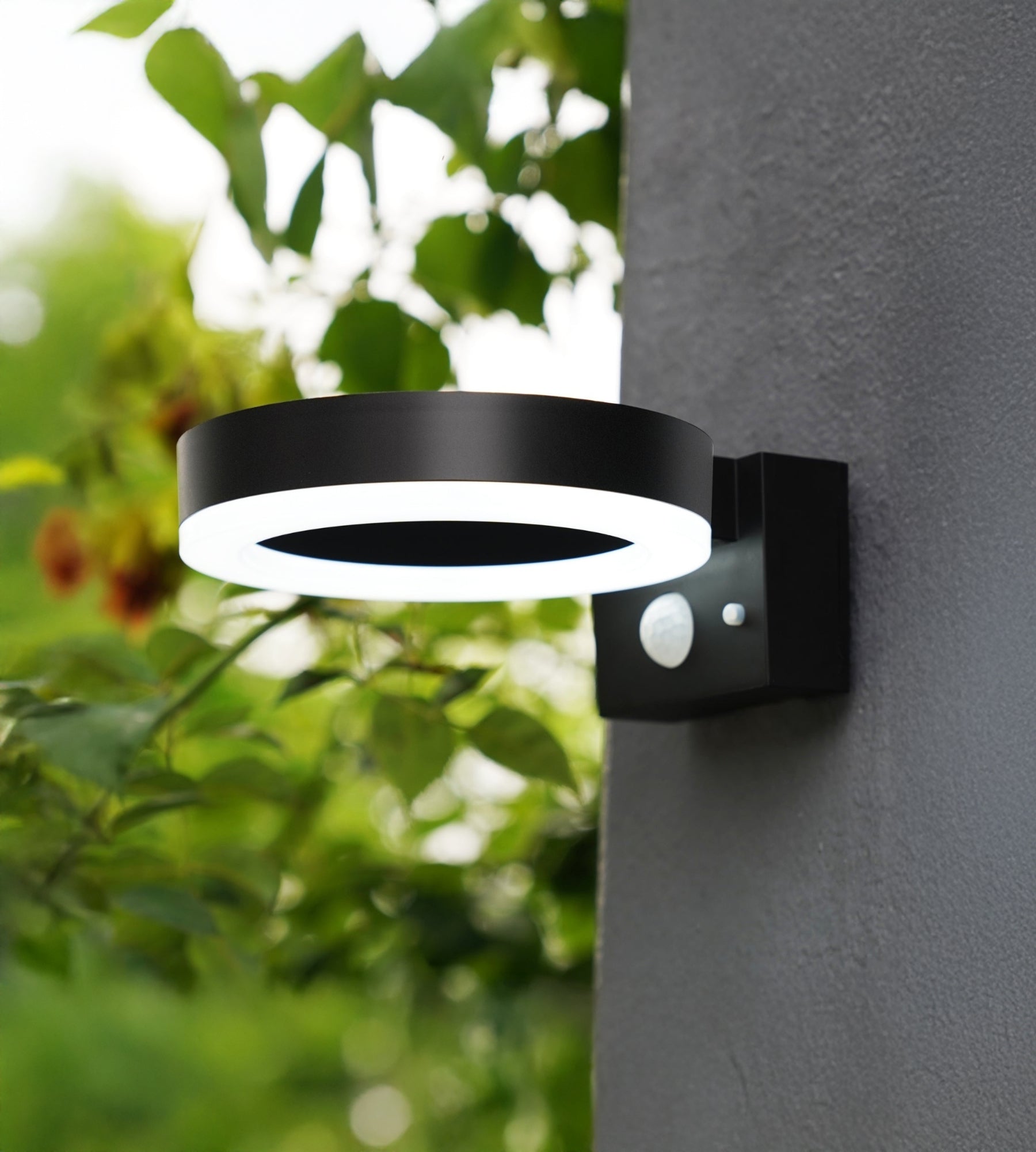 Applique Led extérieur solaire DAYTONA - Détecteur de mouvements - 3 modes d'éclairage 75 à 600 lumens - Lumihome