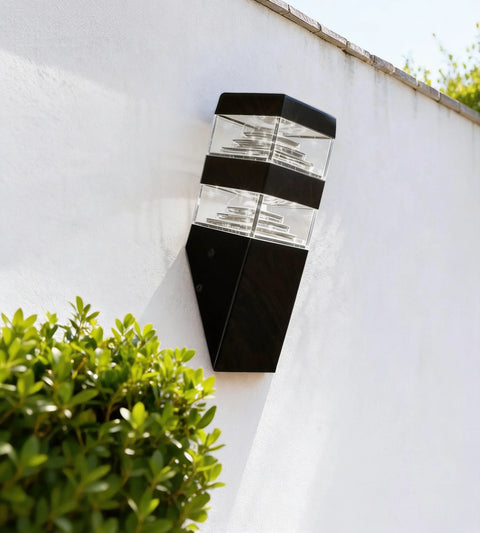 Applique murale extérieure LED Pyramide, 1000 lumens - 32 leds
