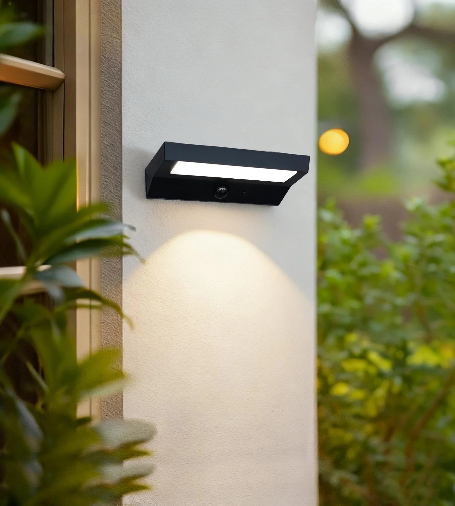 Applique Led solaire exterieur PULSAR - Détecteur de mouvements - 3 modes d'éclairage 100 à 1000 lumens