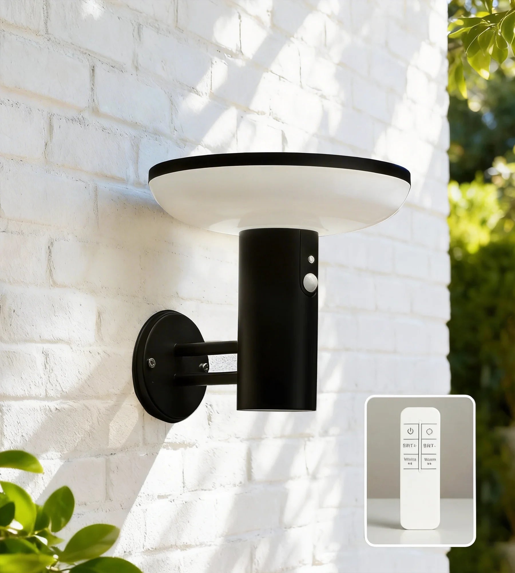 Applique Led solaire HALO+ Télécommandable - Lumihome