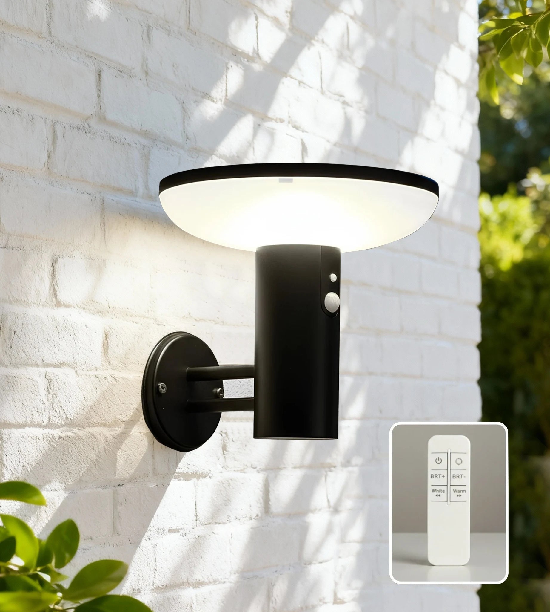 Applique Led solaire HALO+ Télécommandable - Lumihome