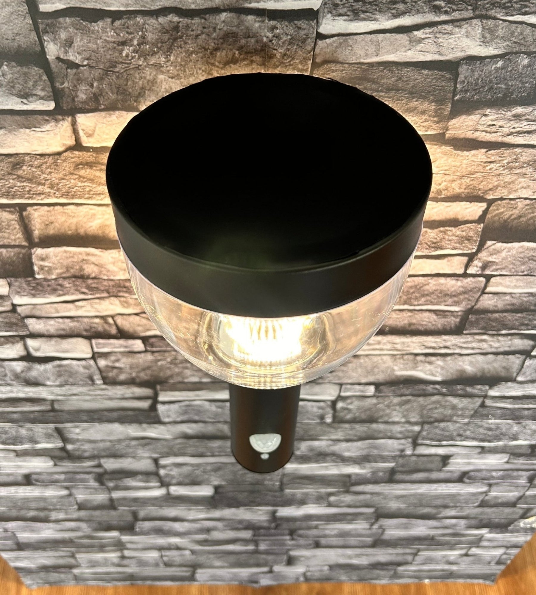 Applique Led solaire LUNA - Détecteur de mouvements - 3 modes d'éclairage 75 à 600 lumens - Lumihome