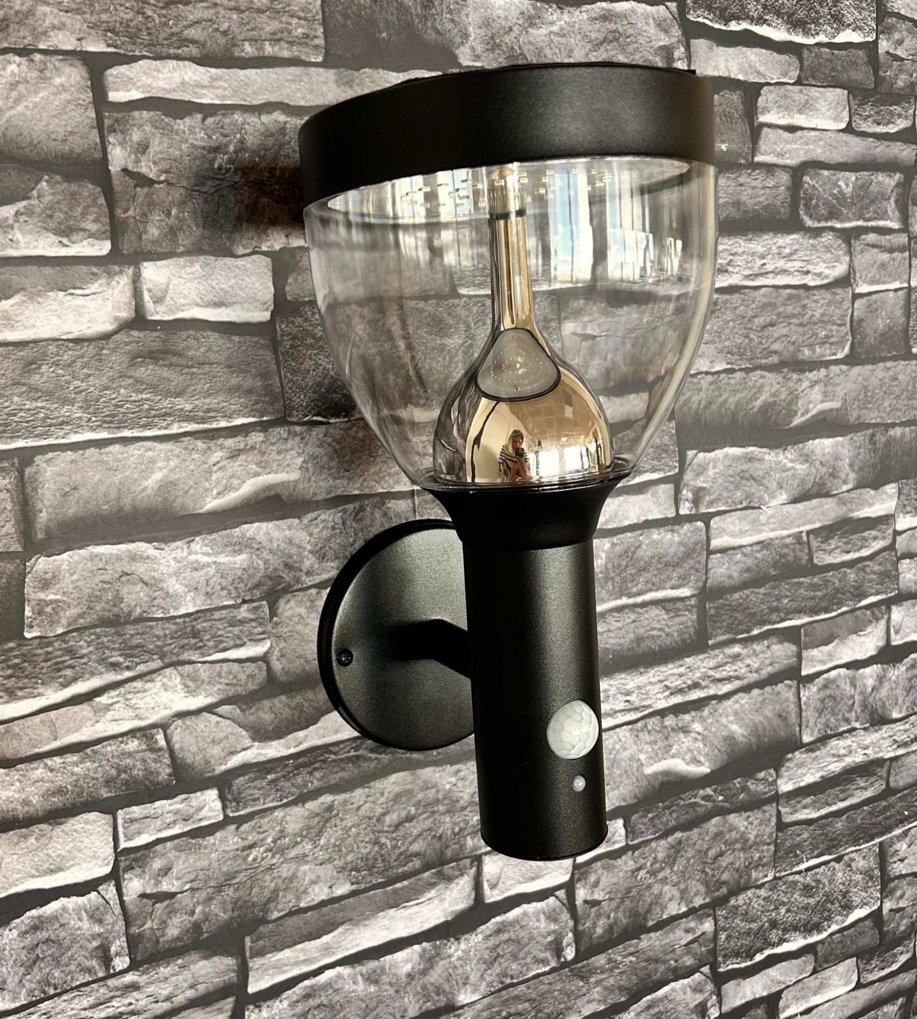 Applique Led solaire LUNA - Détecteur de mouvements - 3 modes d'éclairage 75 à 600 lumens - Lumihome