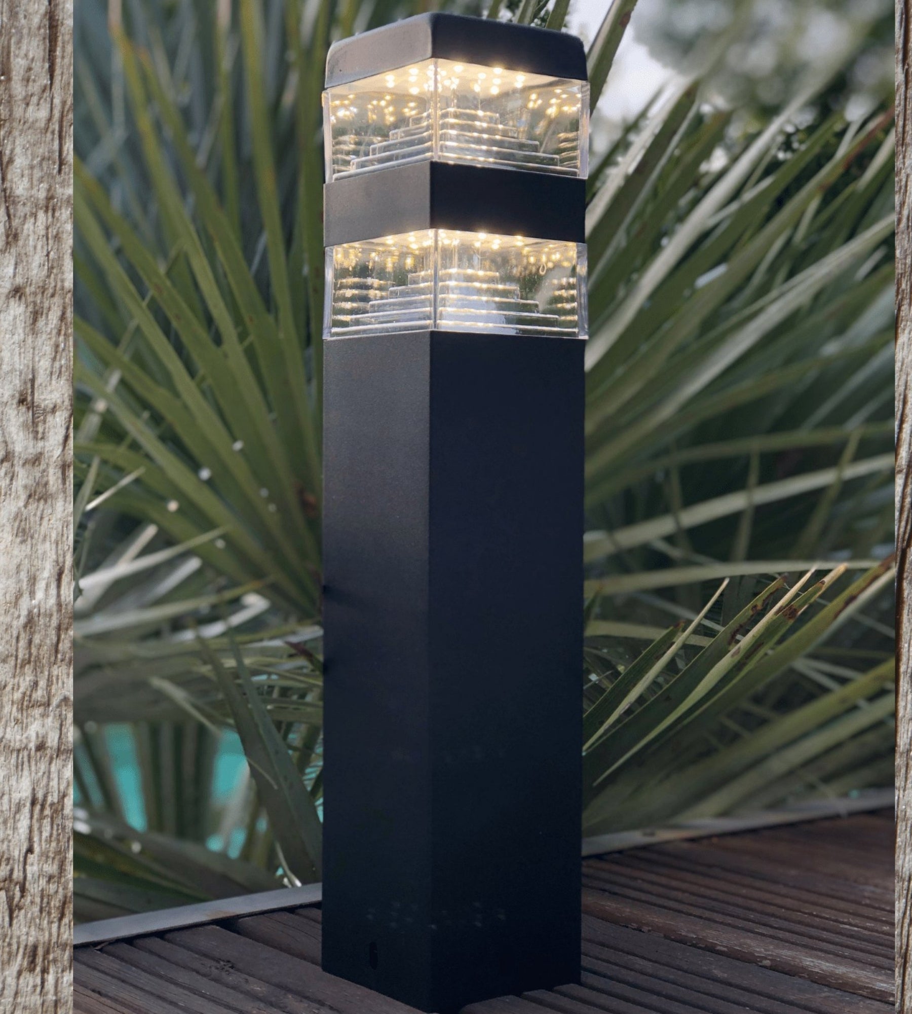 Borne Pyramide 32 Leds - 230V - 1000 lumens - Lumihome