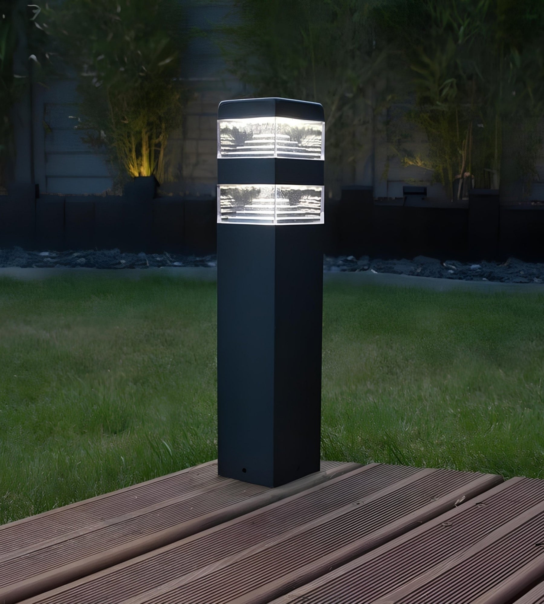 Borne Pyramide 32 Leds - 230V - 1000 lumens - Lumihome