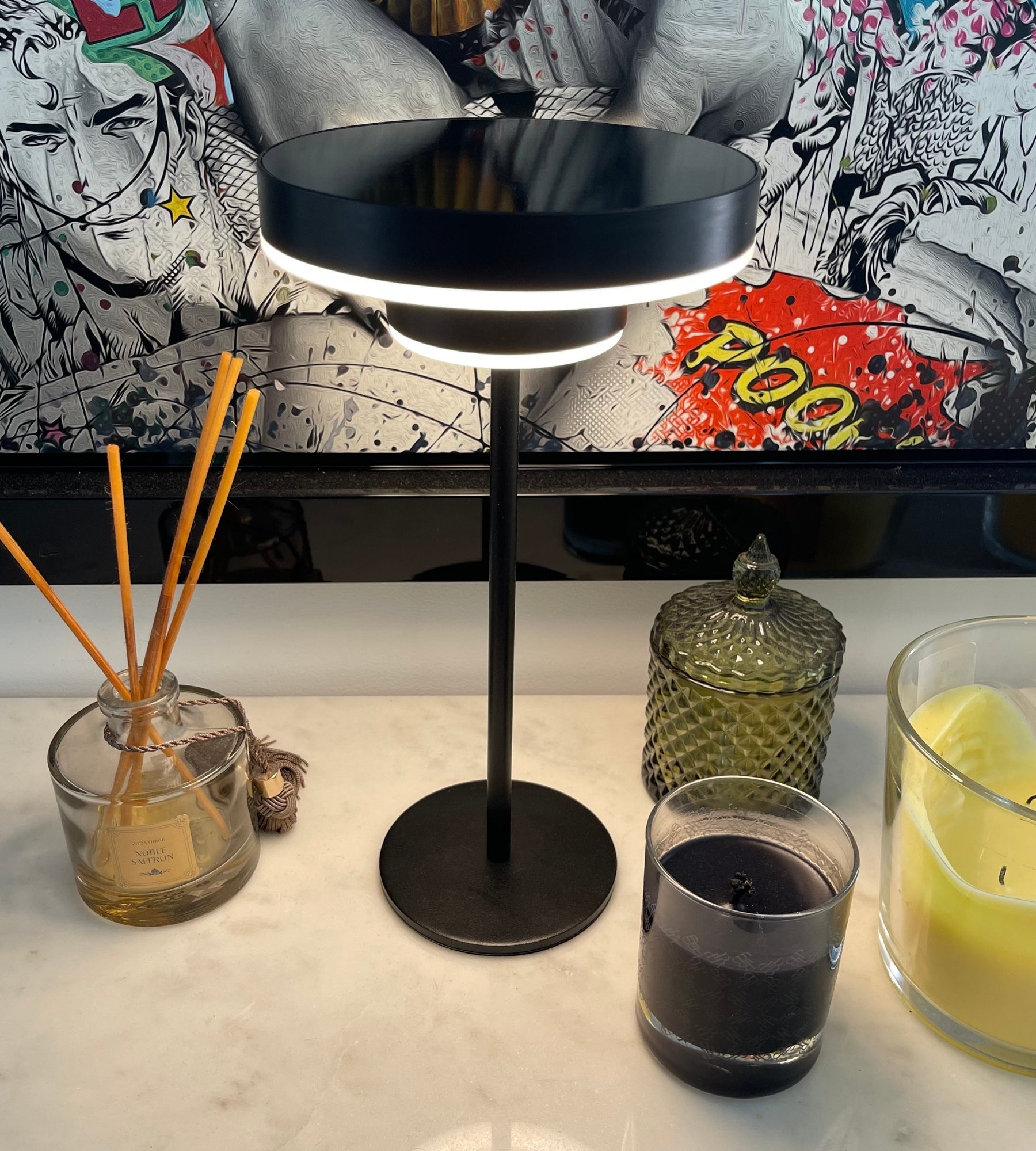 Lampe de table Led solaire GENOVA - Lumihome
